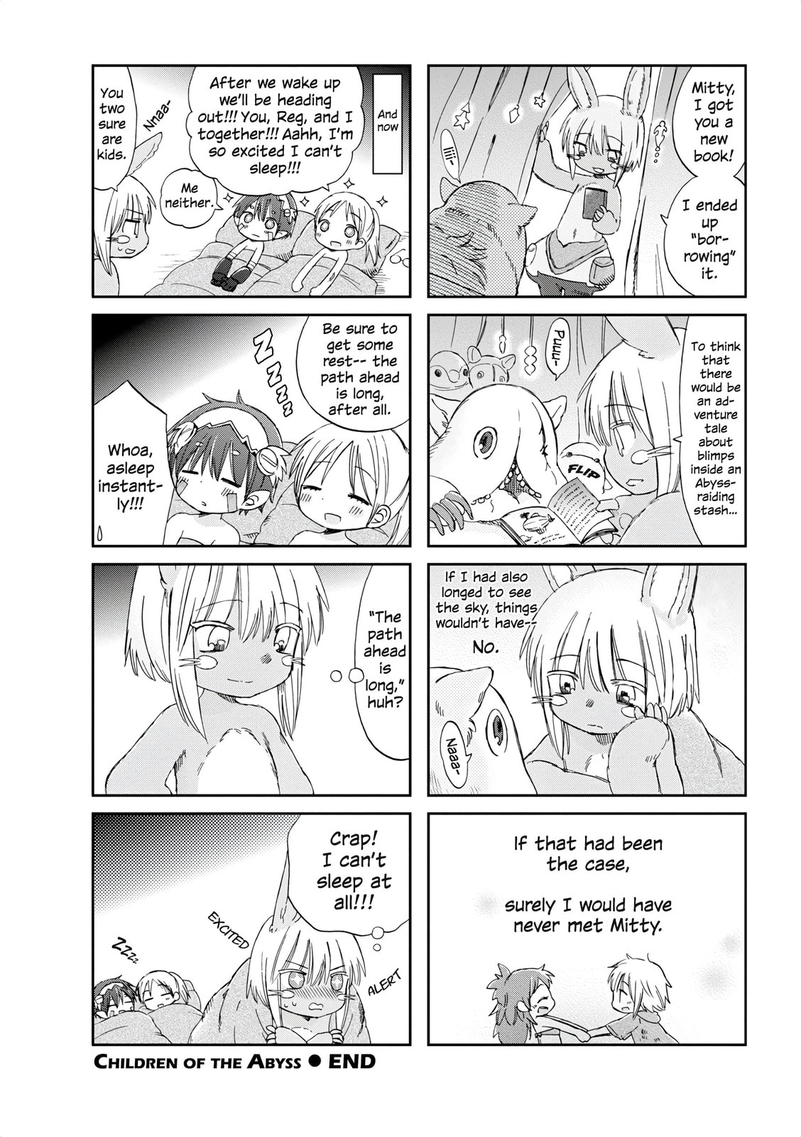 Read Made in Abyss Official Anthology chapter 2 image 5 on Lezhin