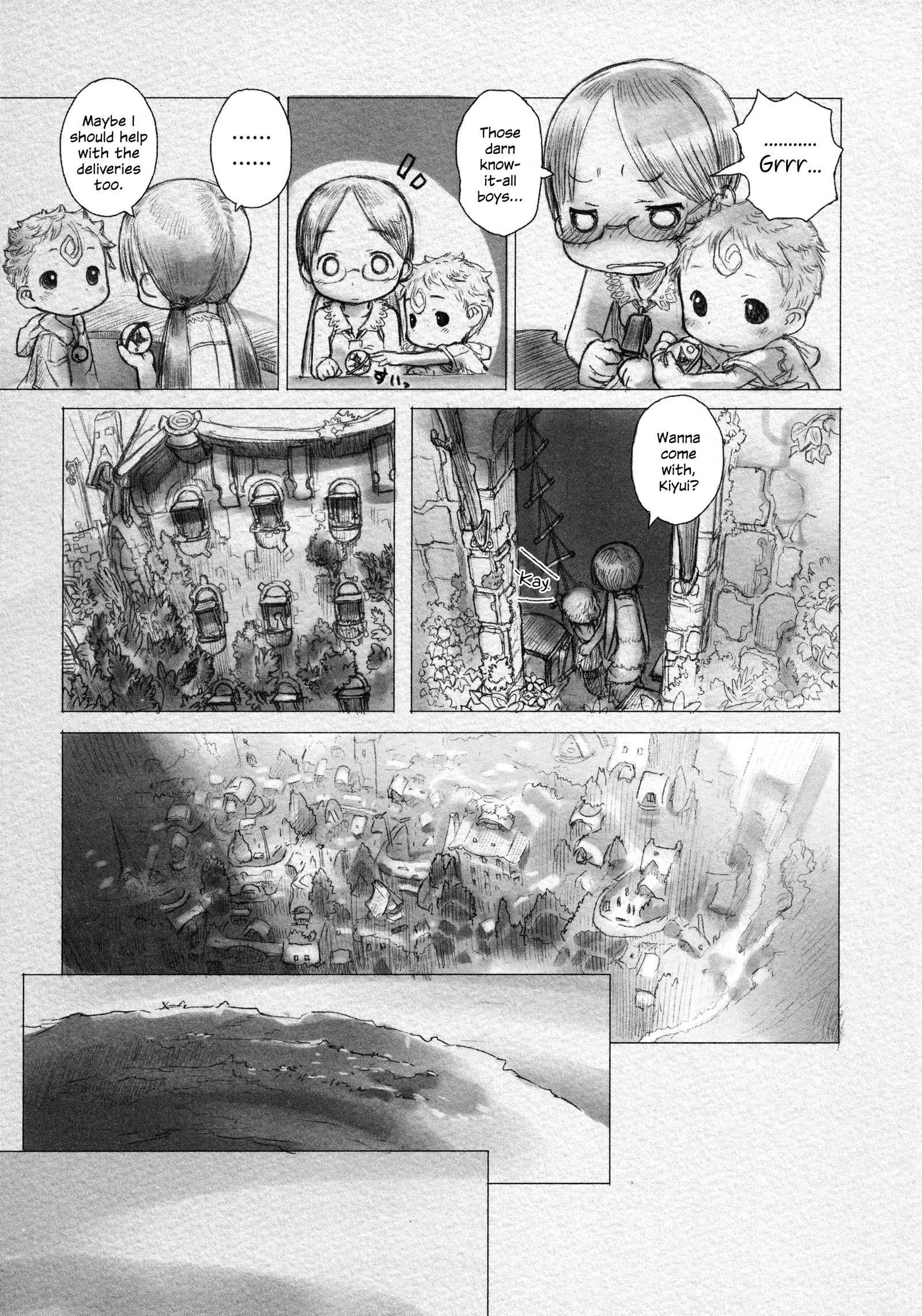 Read Made in Abyss chapter 1.1 image 8 on Lezhin