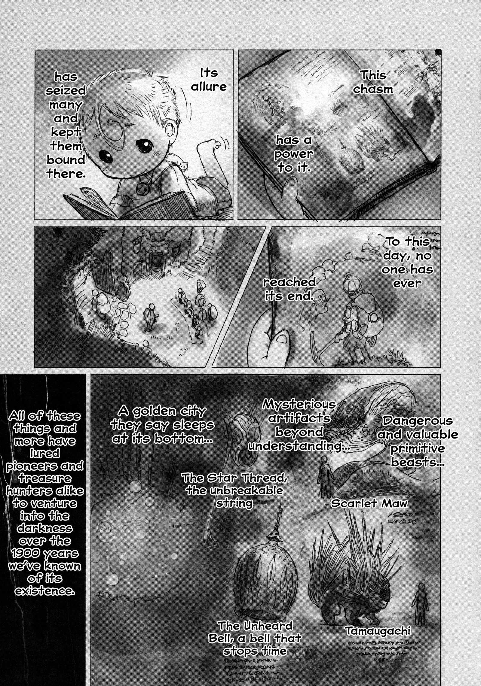 Read Made in Abyss chapter 1.2 image 13 on Lezhin