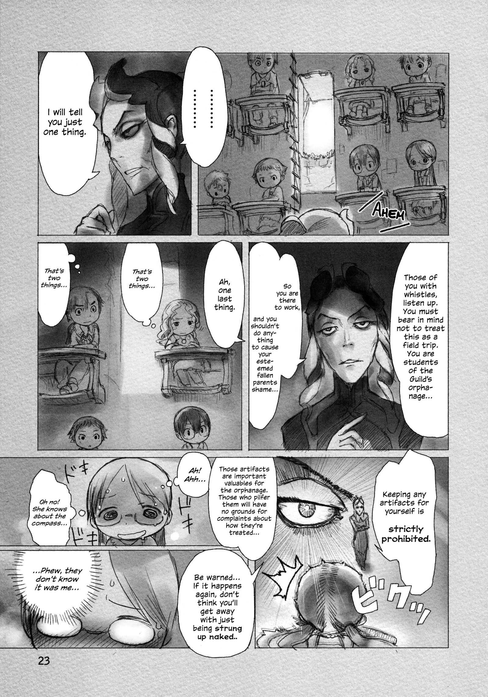 Read Made in Abyss chapter 1.2 image 5 on Lezhin
