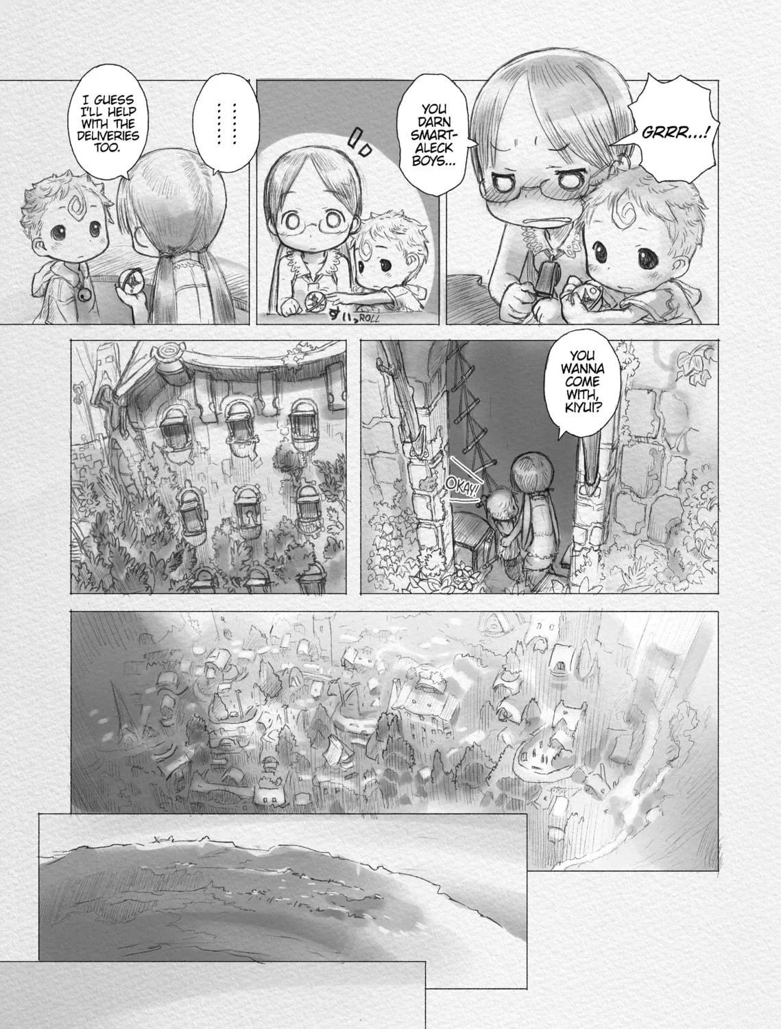 Read Made in Abyss chapter 1 image 10 on Lezhin