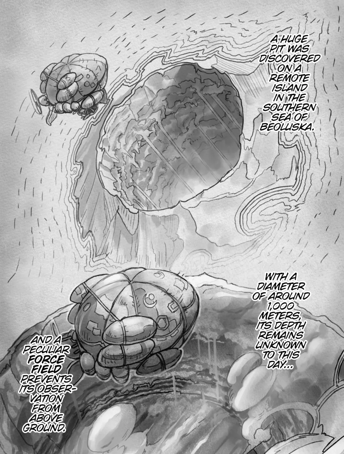 Read Made in Abyss chapter 1 image 14 on Lezhin