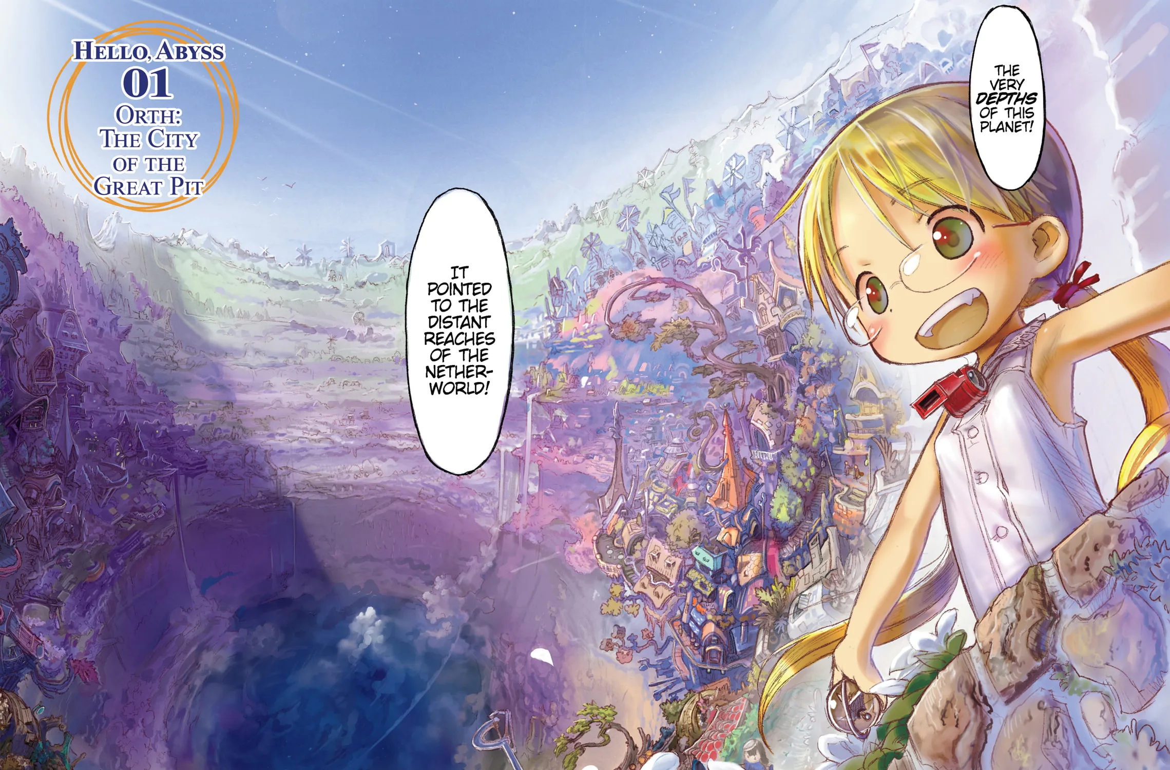 Read Made in Abyss chapter 1 image 2 on Lezhin
