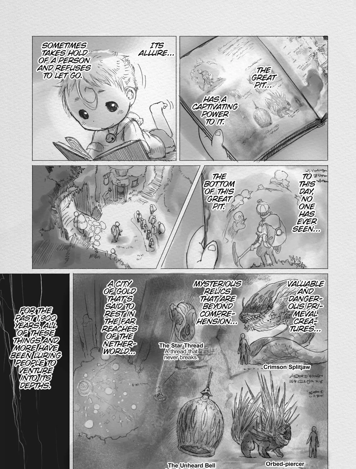 Read Made in Abyss chapter 1 image 54 on Lezhin