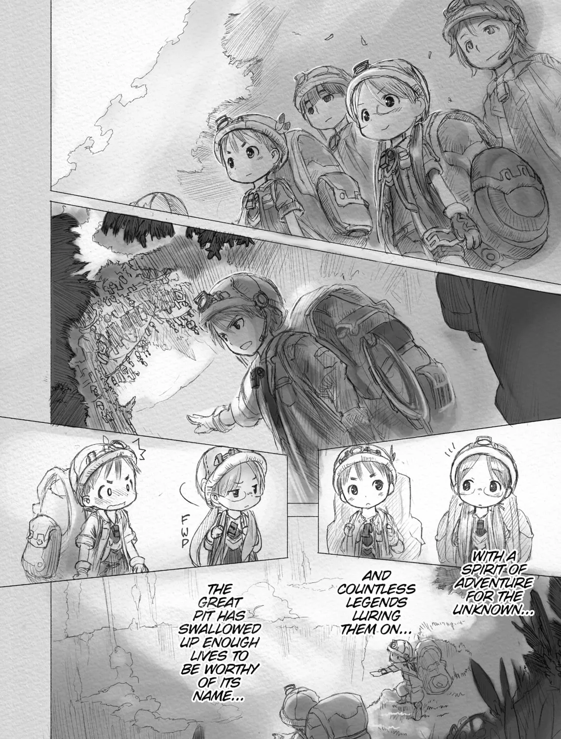 Read Made in Abyss chapter 1 image 56 on Lezhin