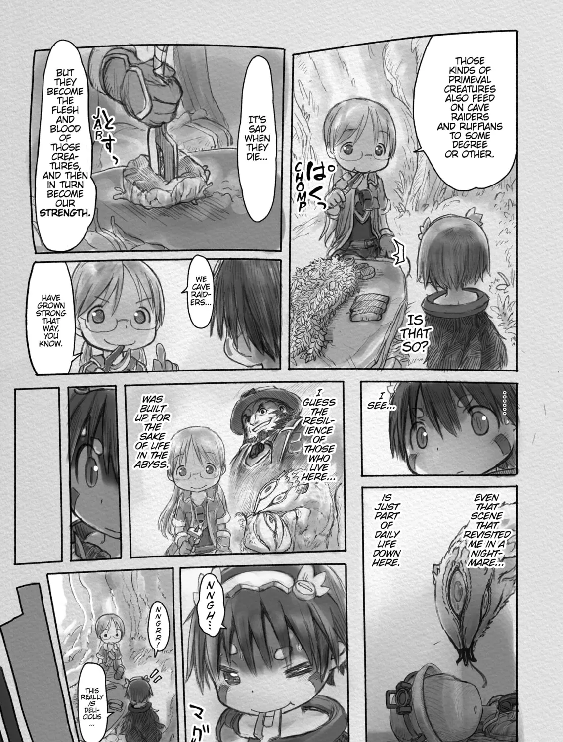 Read Made in Abyss chapter 12 image 12 on Lezhin