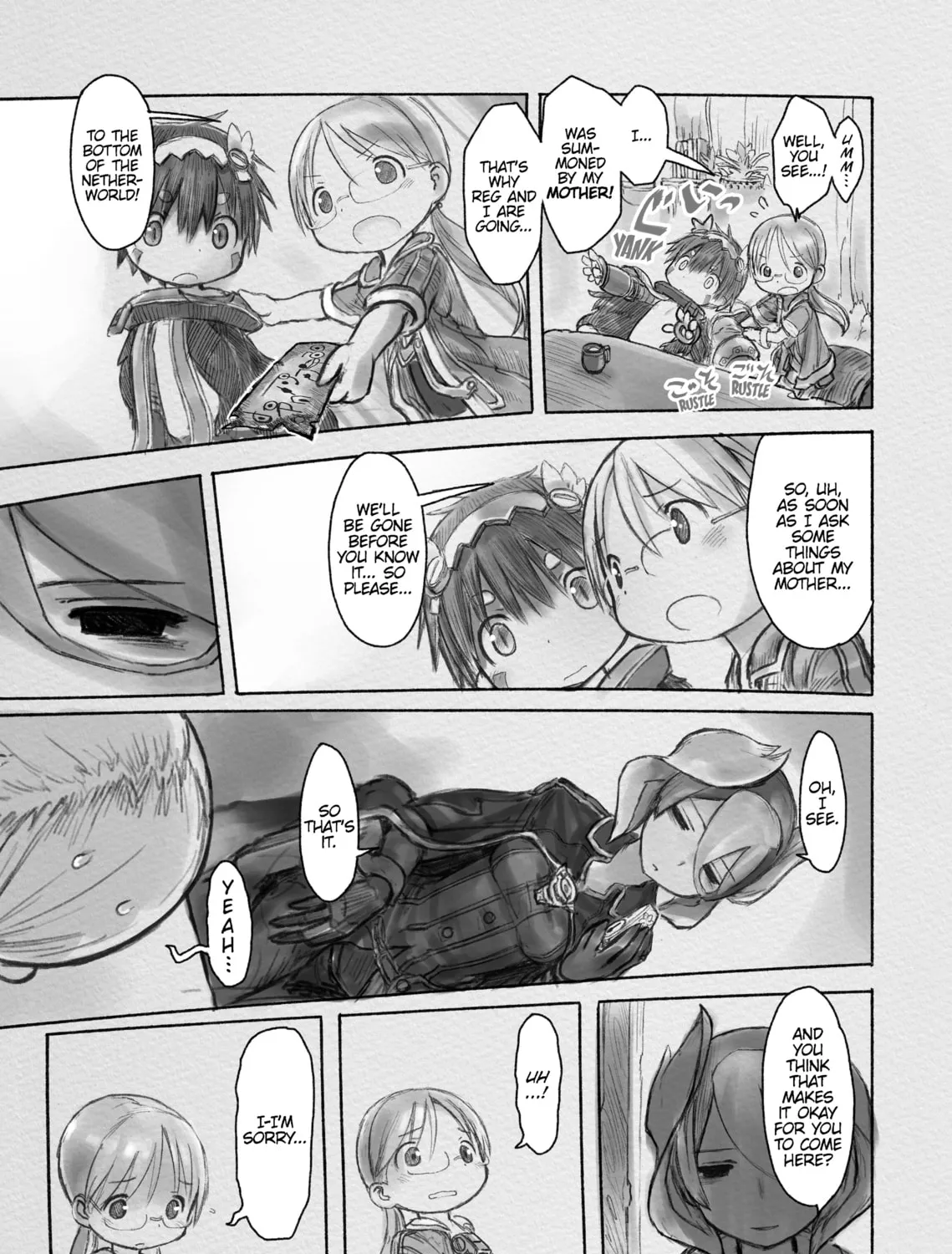 Read Made in Abyss chapter 13 image 12 on Lezhin
