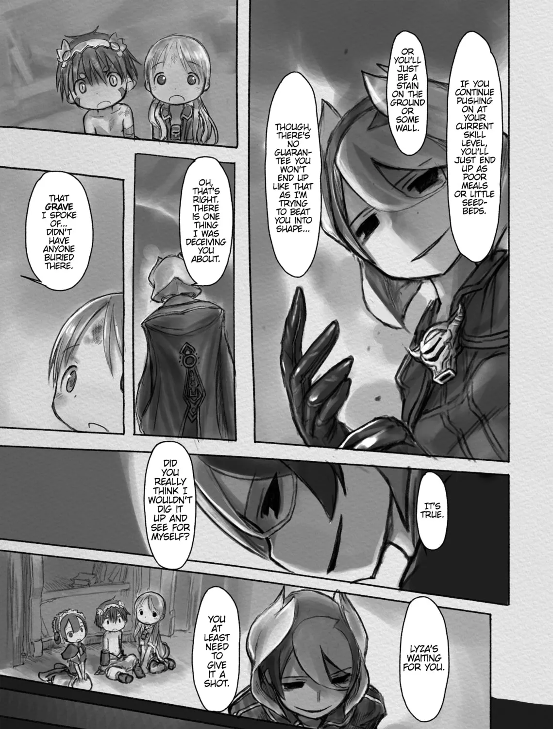 Read Made in Abyss chapter 16 image 12 on Lezhin