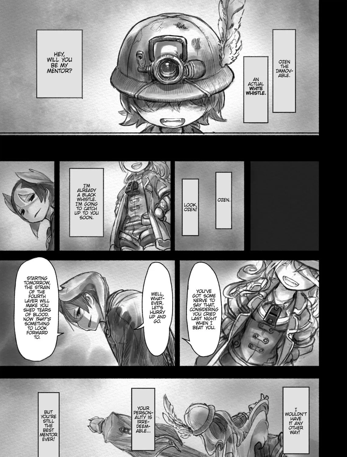 Read Made in Abyss chapter 16 image 16 on Lezhin