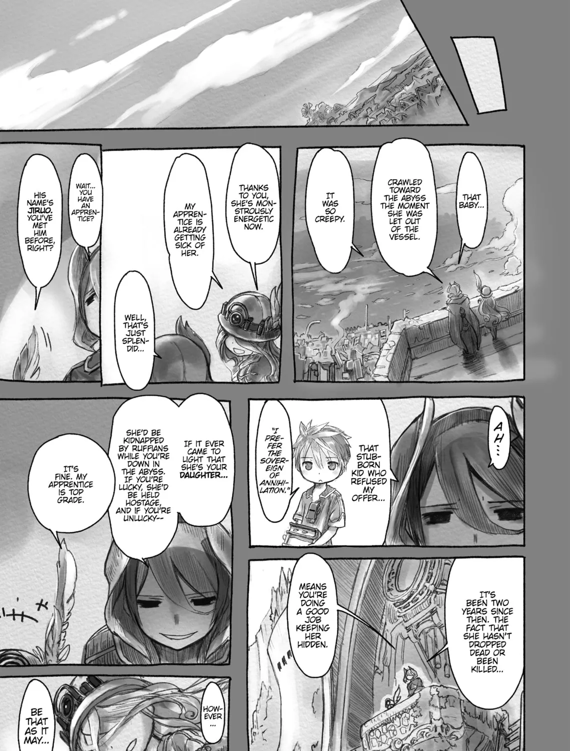 Read Made in Abyss chapter 16 image 24 on Lezhin