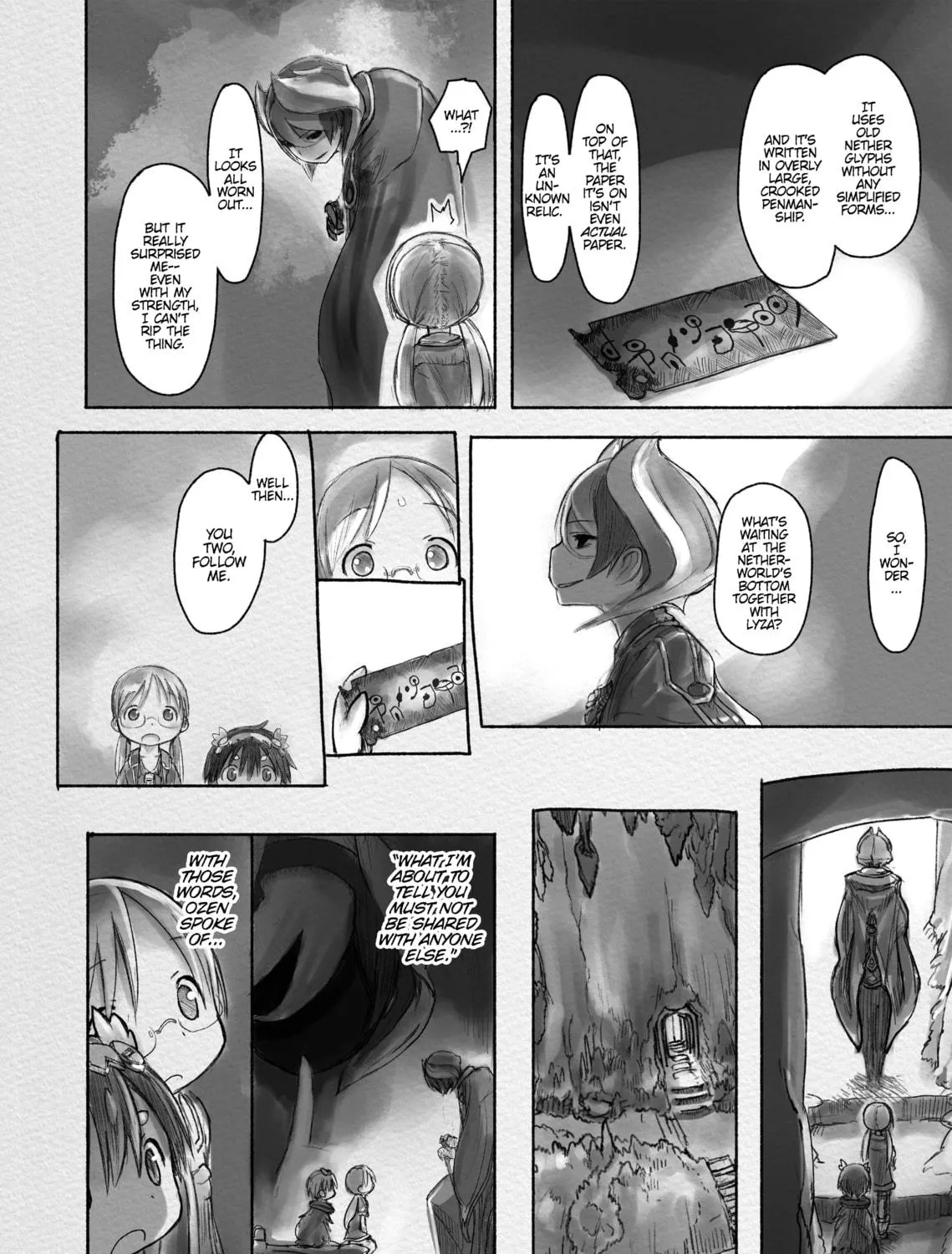 Read Made in Abyss chapter 17 image 18 on Lezhin