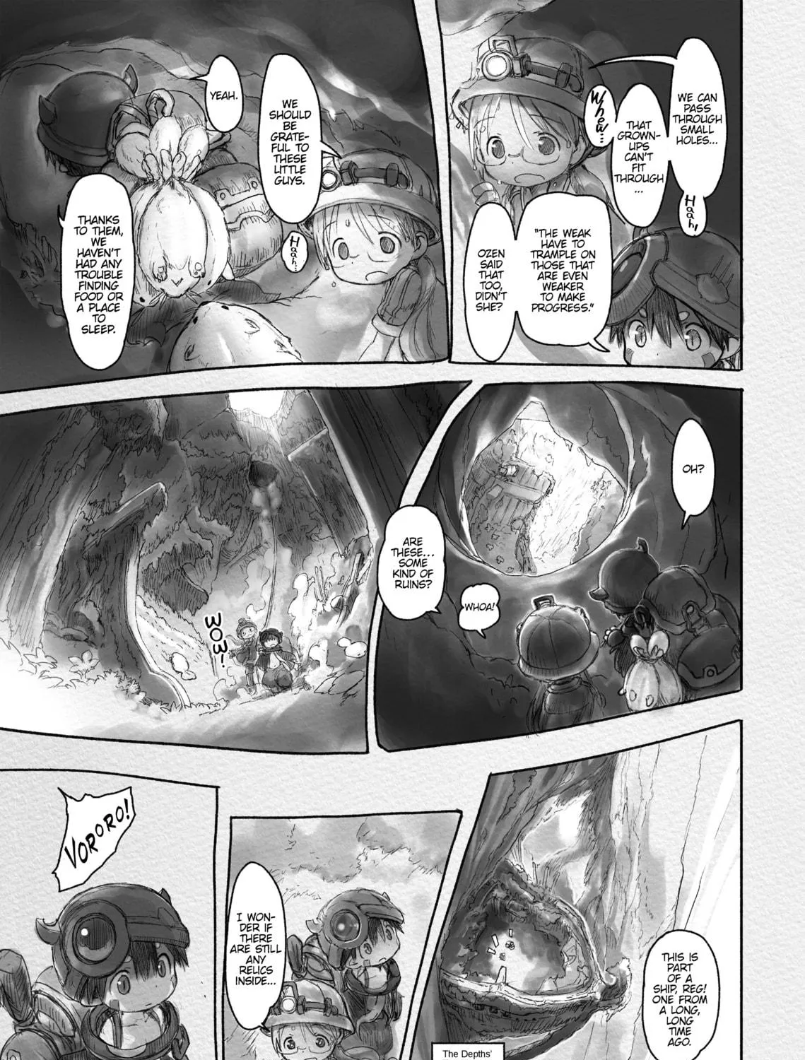 Read Made in Abyss chapter 18 image 8 on Lezhin