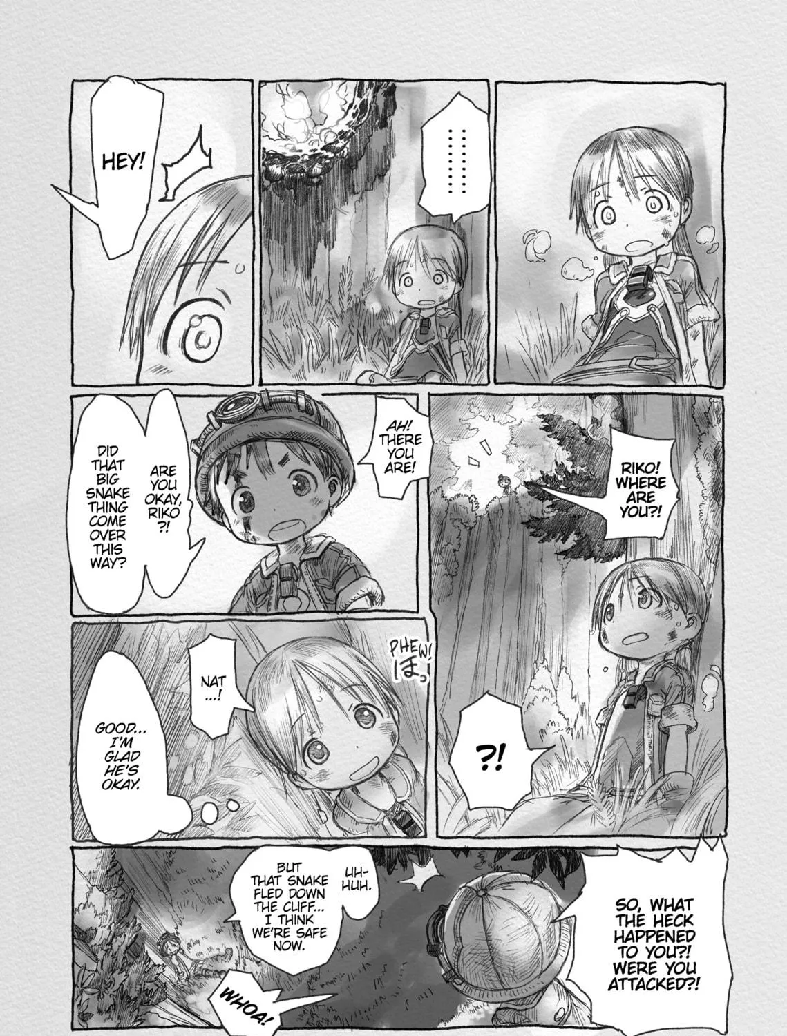 Read Made in Abyss chapter 2 image 22 on Lezhin