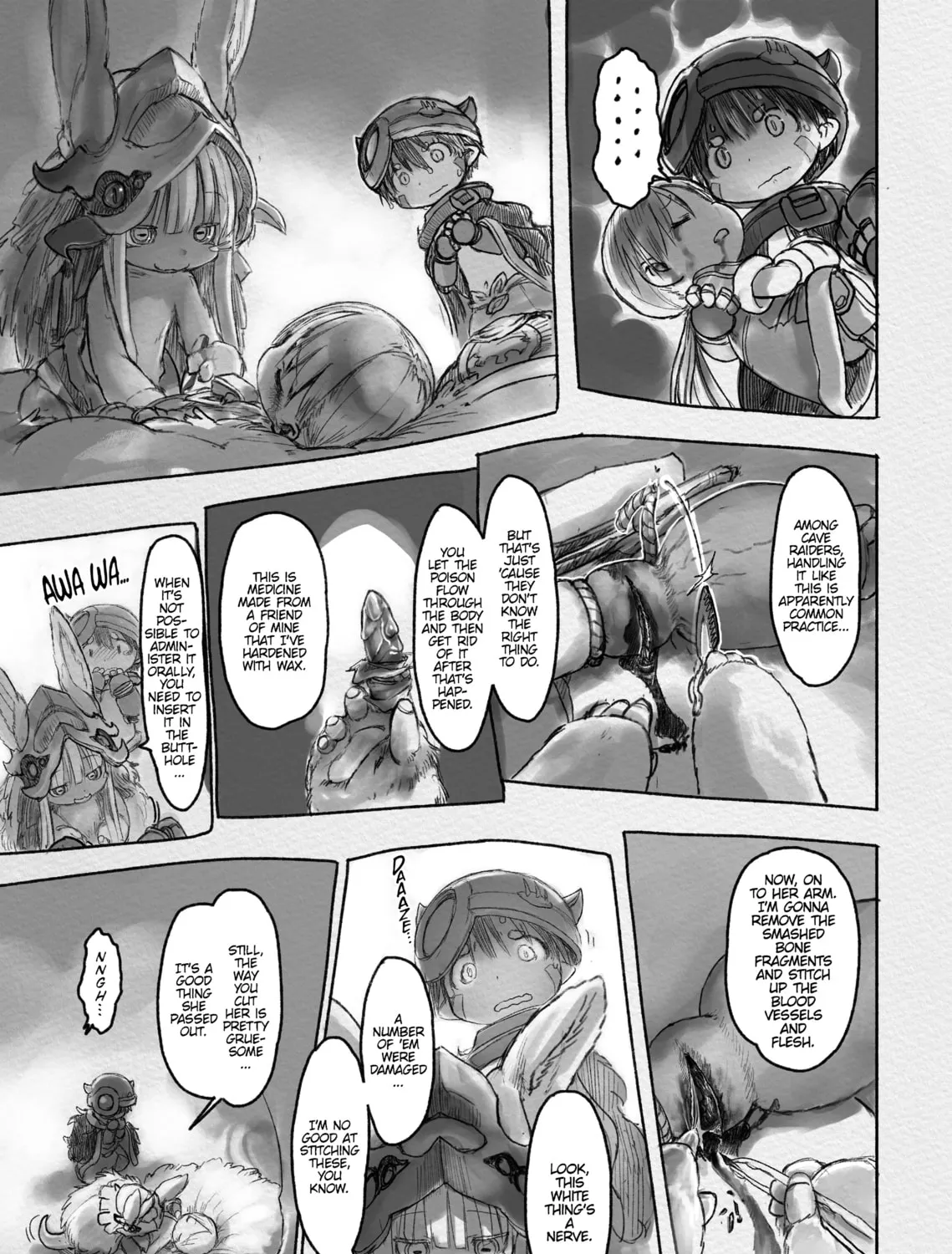 Read Made in Abyss chapter 20 image 12 on Lezhin