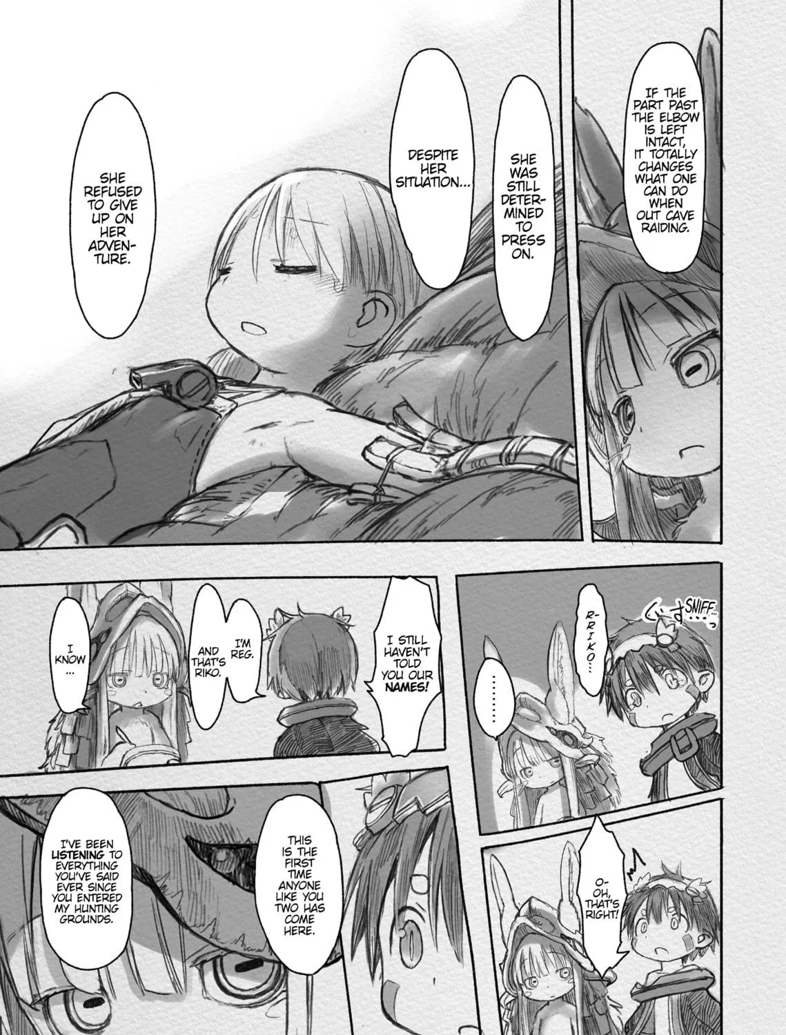 Read Made in Abyss chapter 20 image 16 on Lezhin