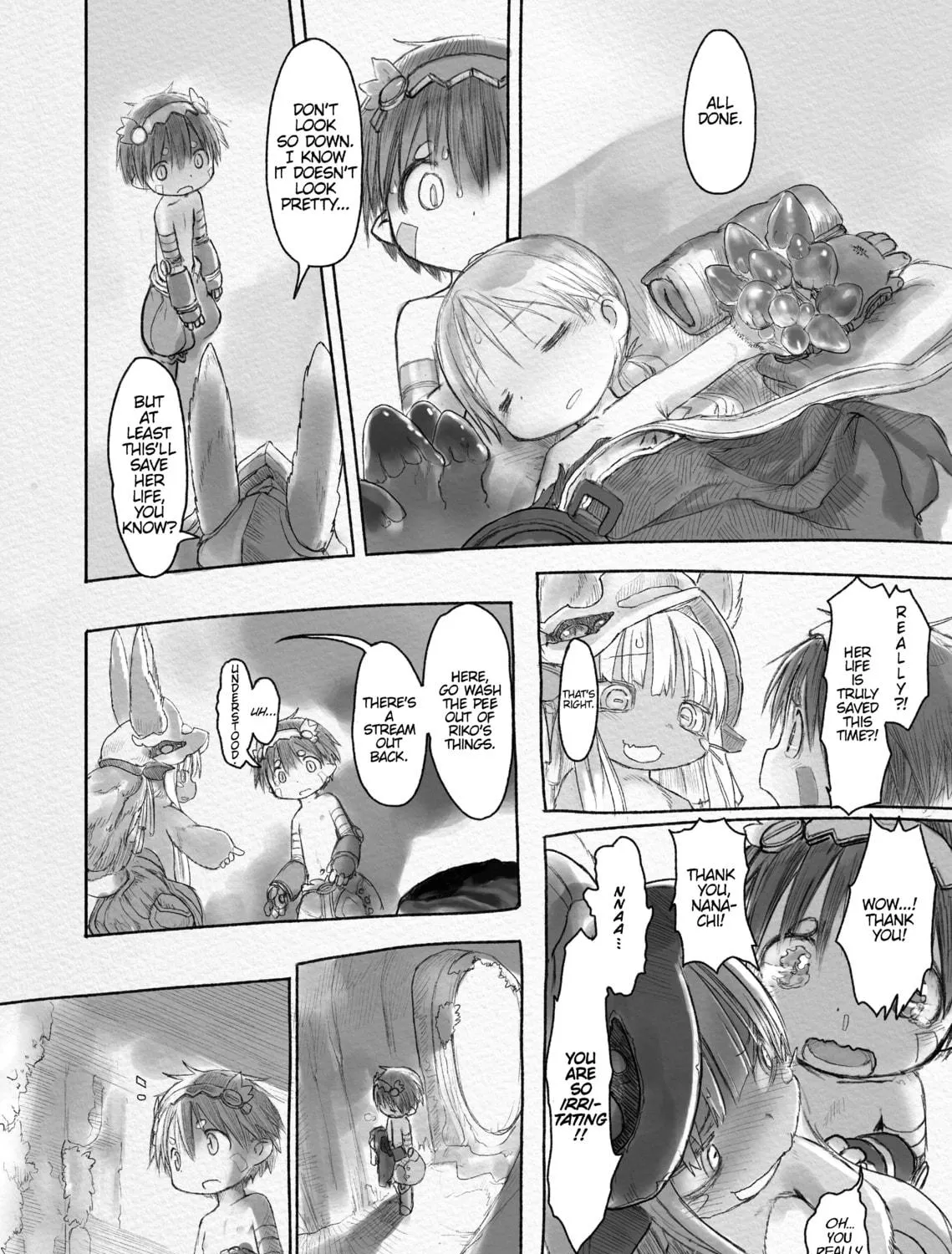 Read Made in Abyss chapter 21 image 10 on Lezhin
