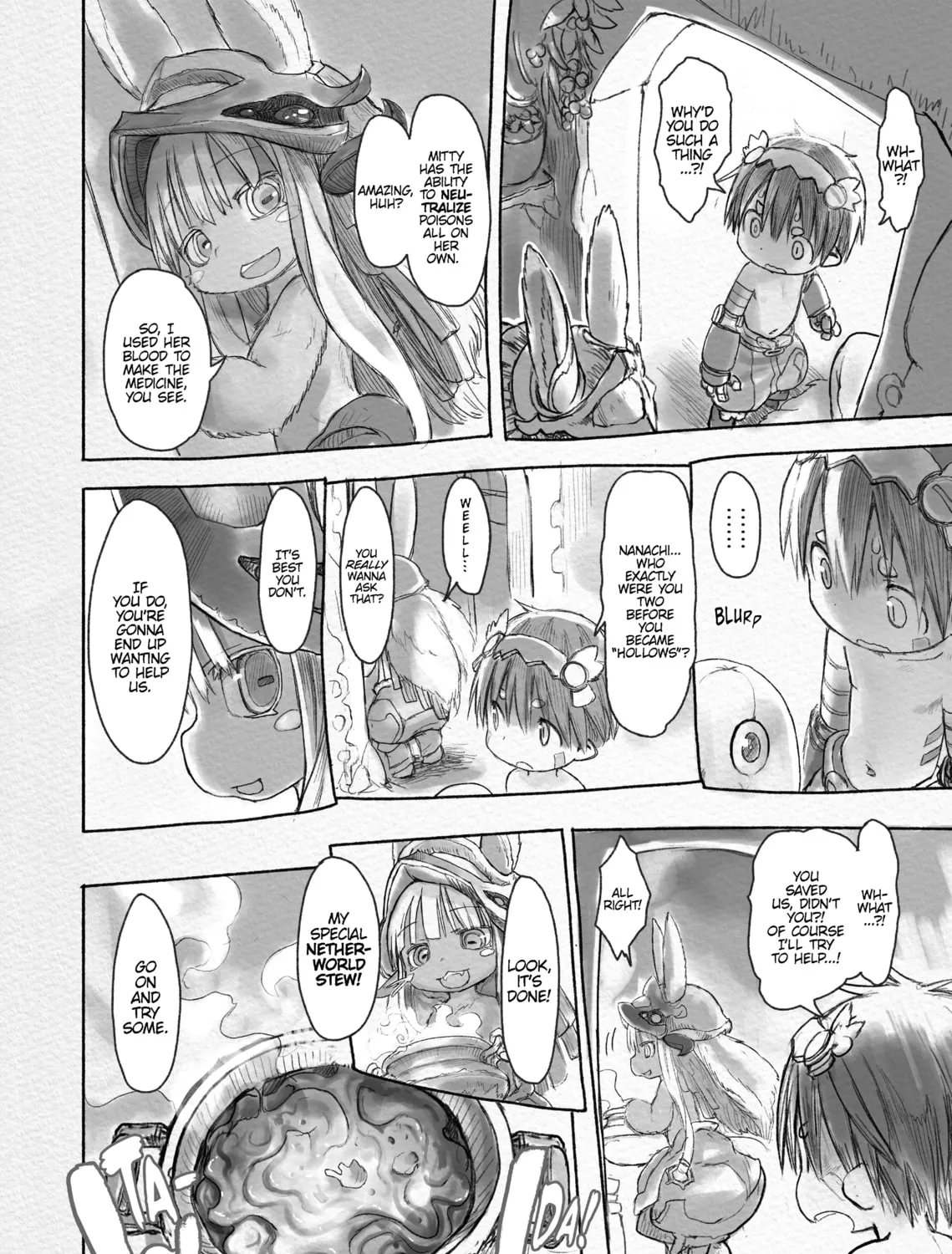 Read Made in Abyss chapter 21 image 26 on Lezhin