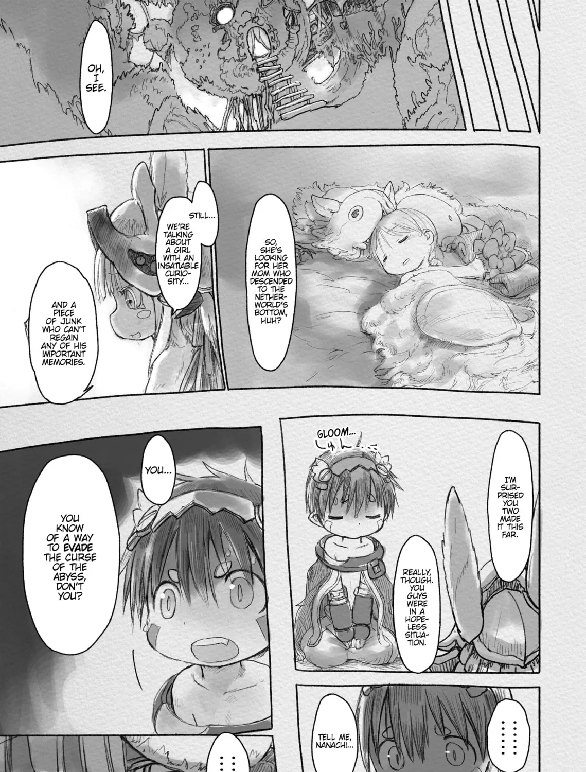 Read Made in Abyss chapter 21 image 32 on Lezhin
