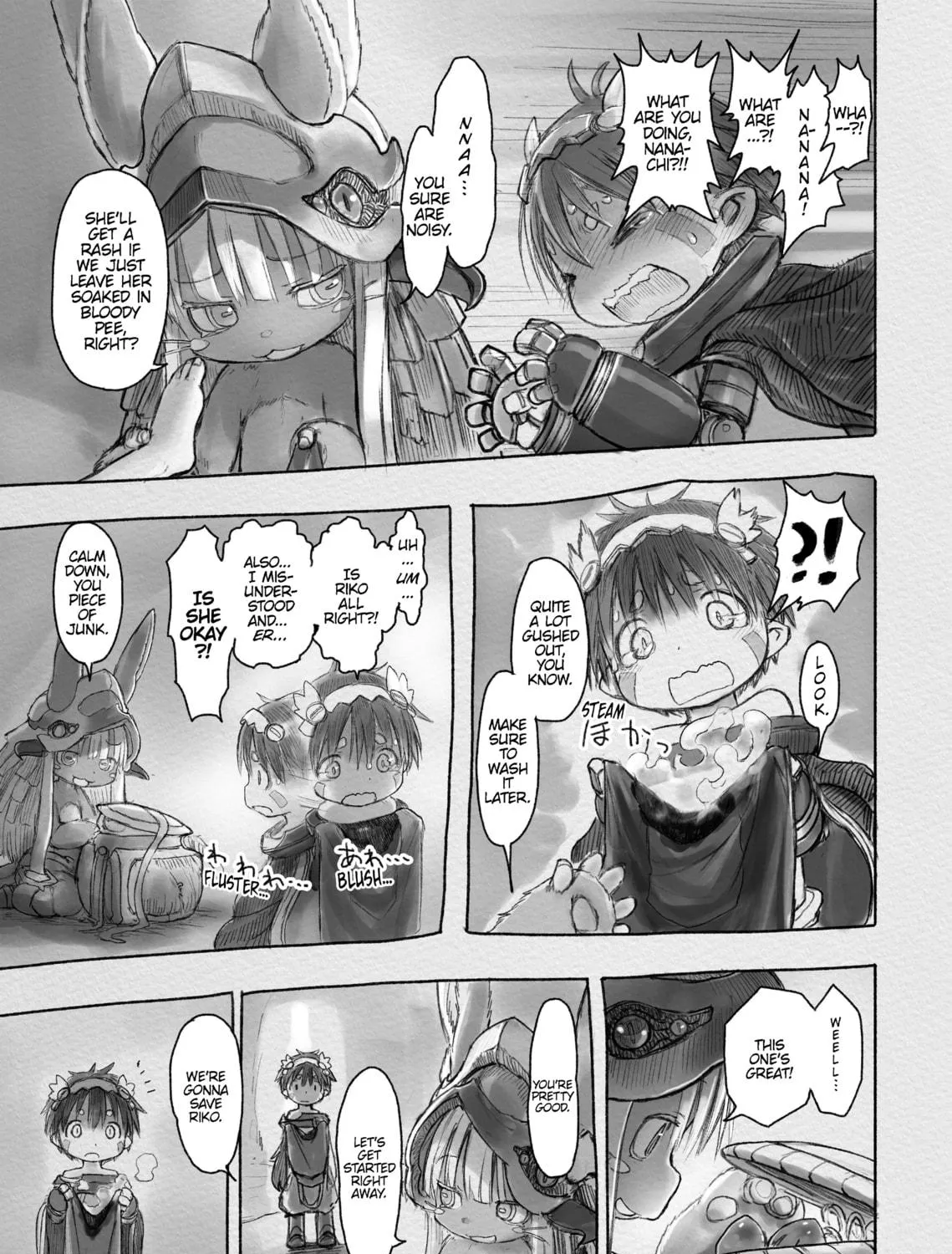 Read Made in Abyss chapter 21 image 4 on Lezhin
