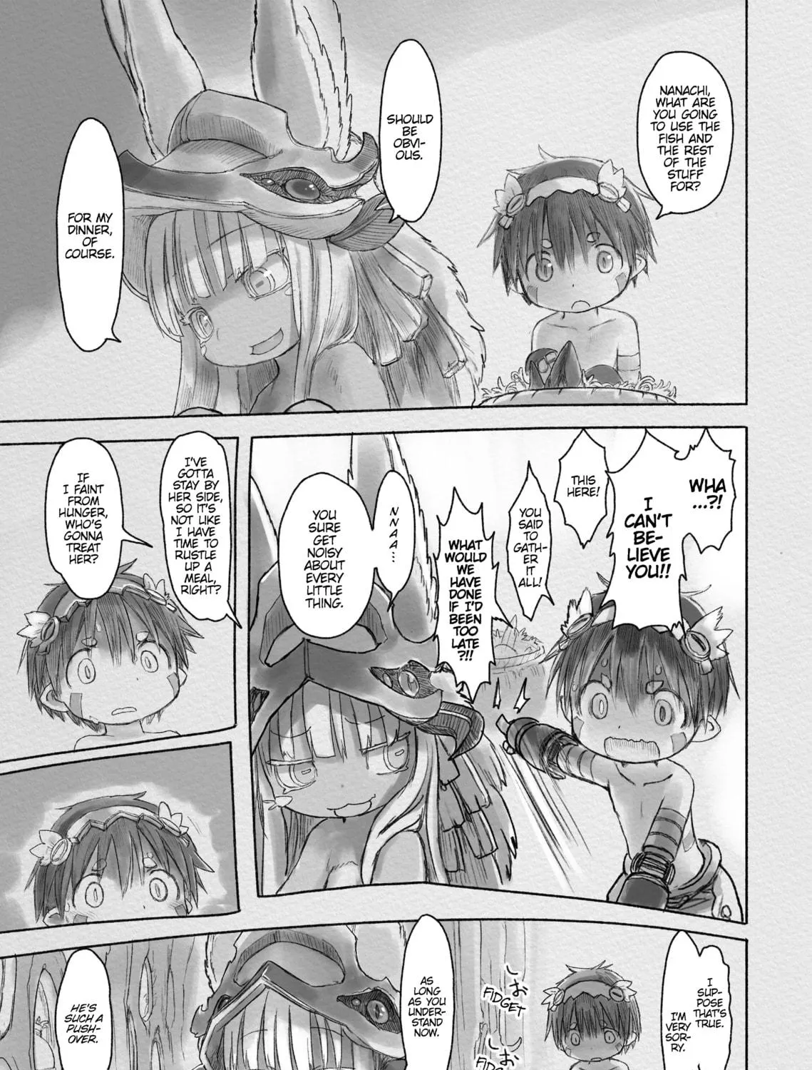 Read Made in Abyss chapter 21 image 8 on Lezhin