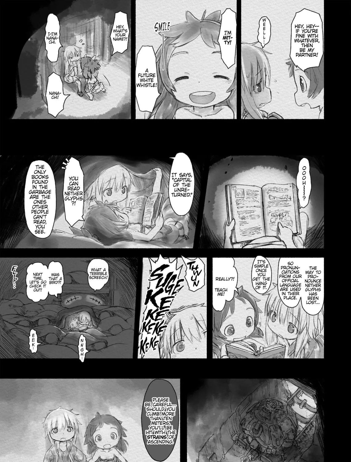 Read Made in Abyss chapter 23 image 8 on Lezhin