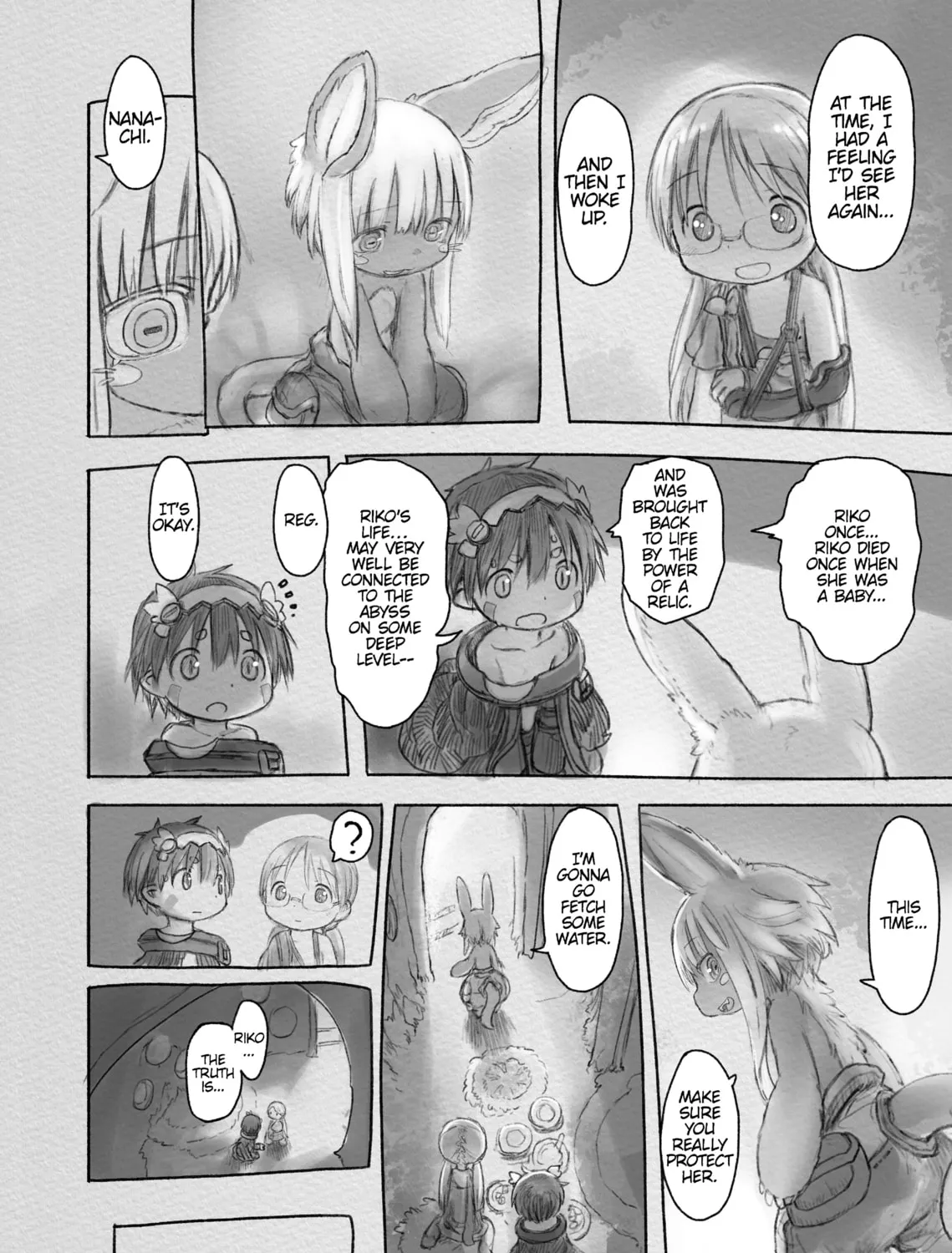 Read Made in Abyss chapter 25 image 26 on Lezhin