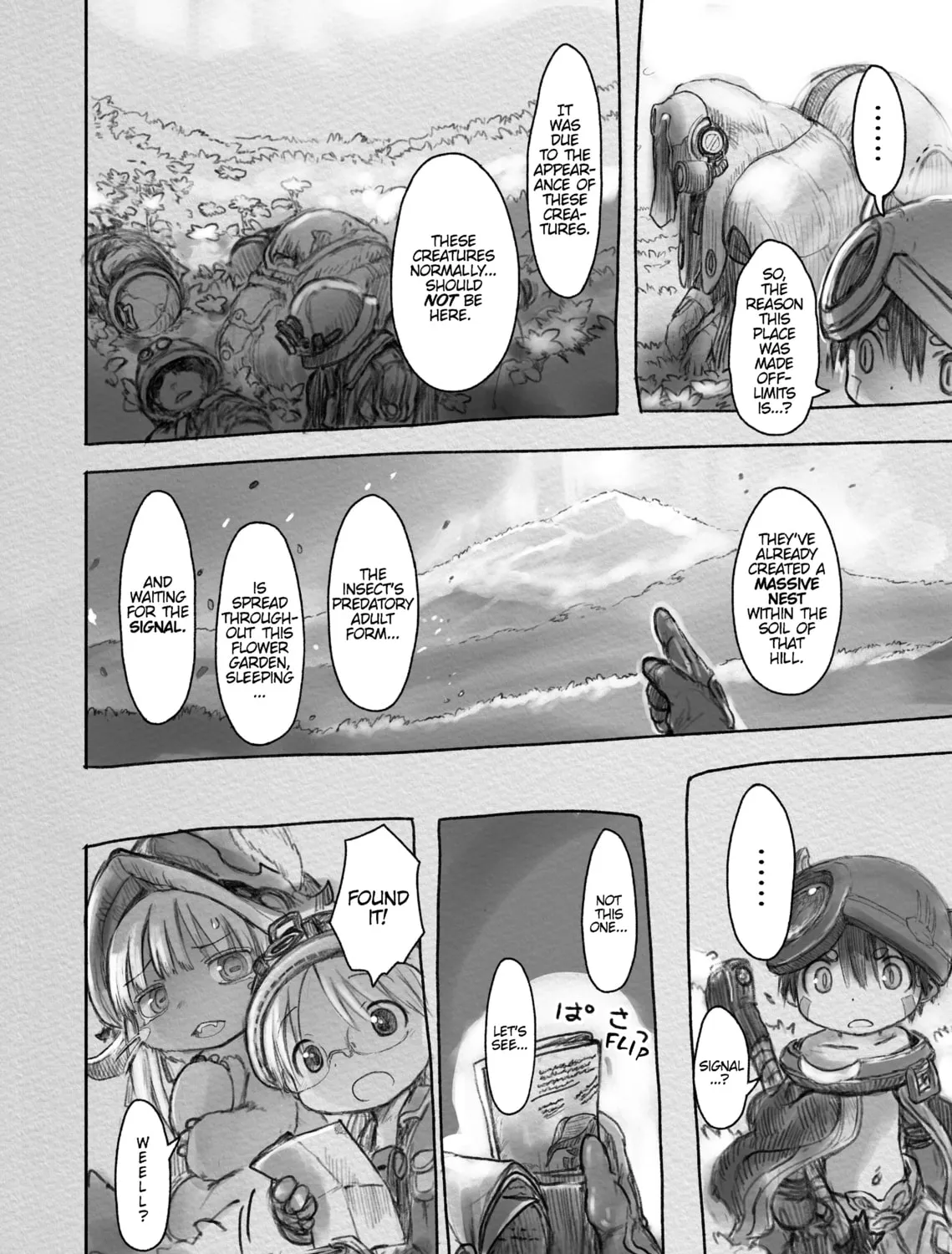 Read Made in Abyss chapter 27 image 14 on Lezhin