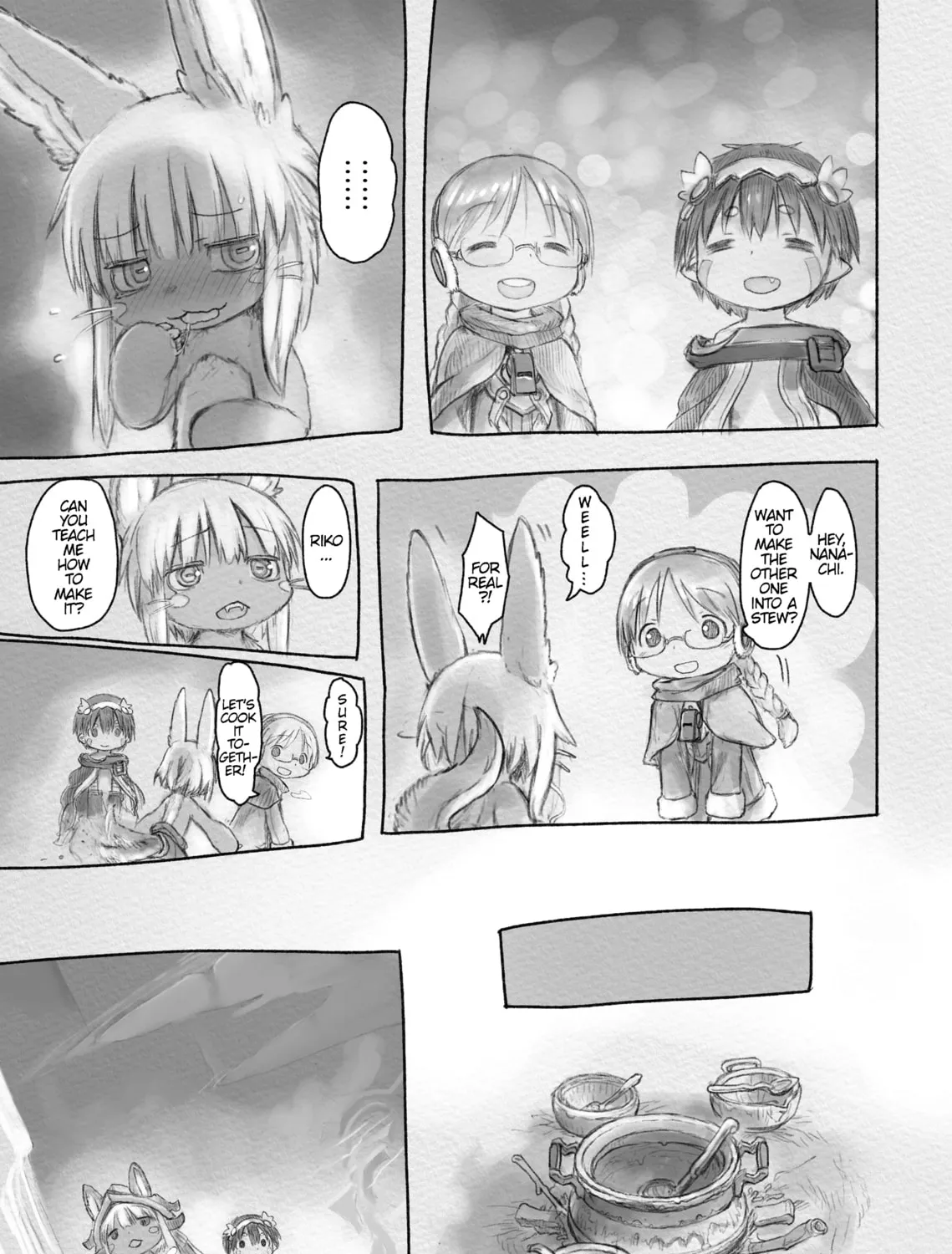 Read Made in Abyss chapter 28 image 14 on Lezhin
