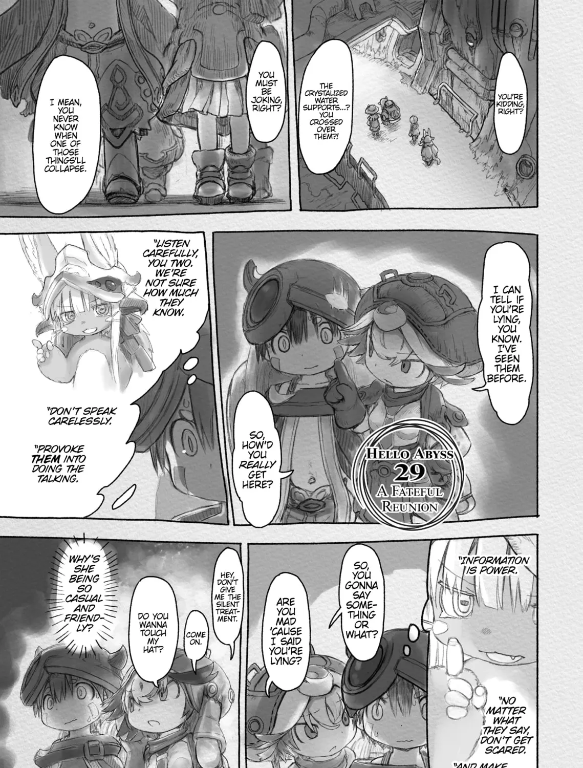 Read Made in Abyss chapter 29 image 0 on Lezhin
