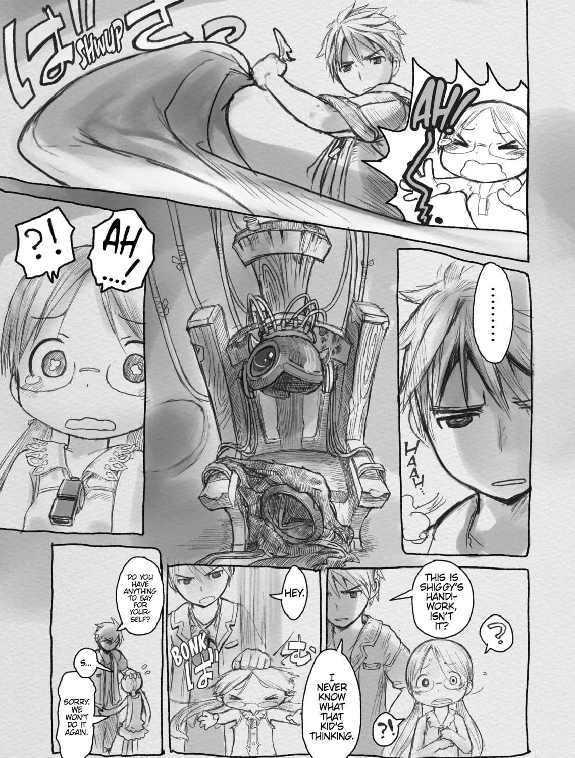 Read Made in Abyss chapter 3 image 16 on Lezhin