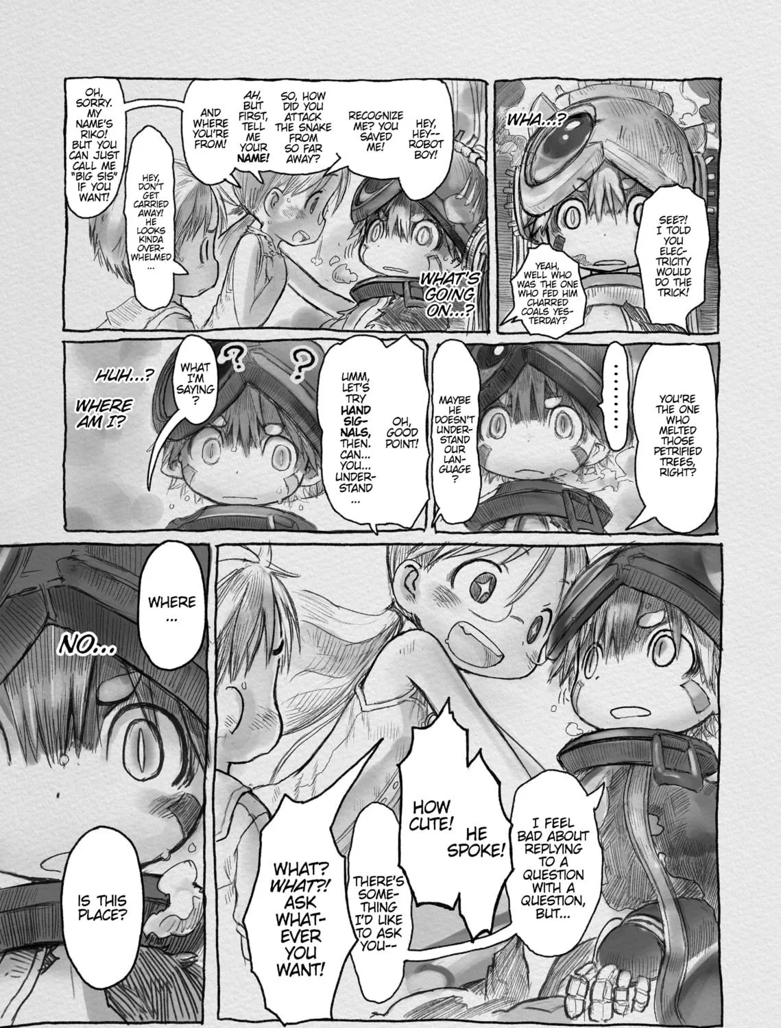 Read Made in Abyss chapter 3 image 4 on Lezhin