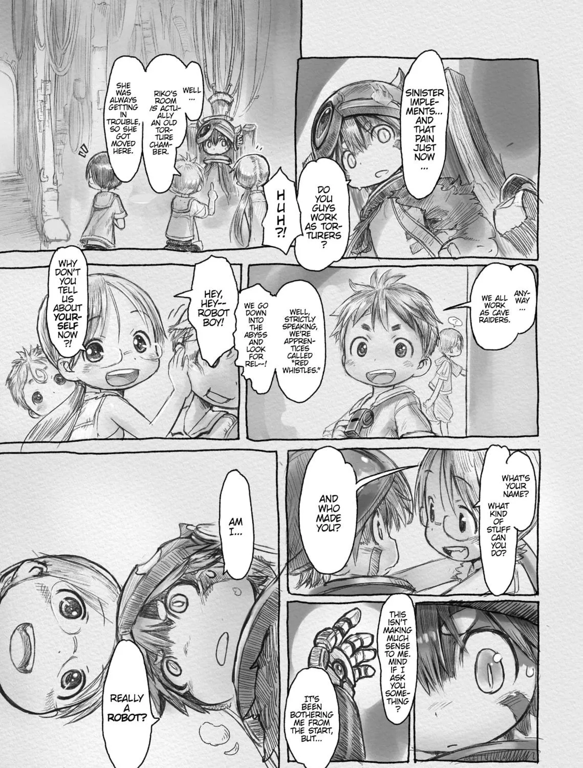 Read Made in Abyss chapter 3 image 8 on Lezhin