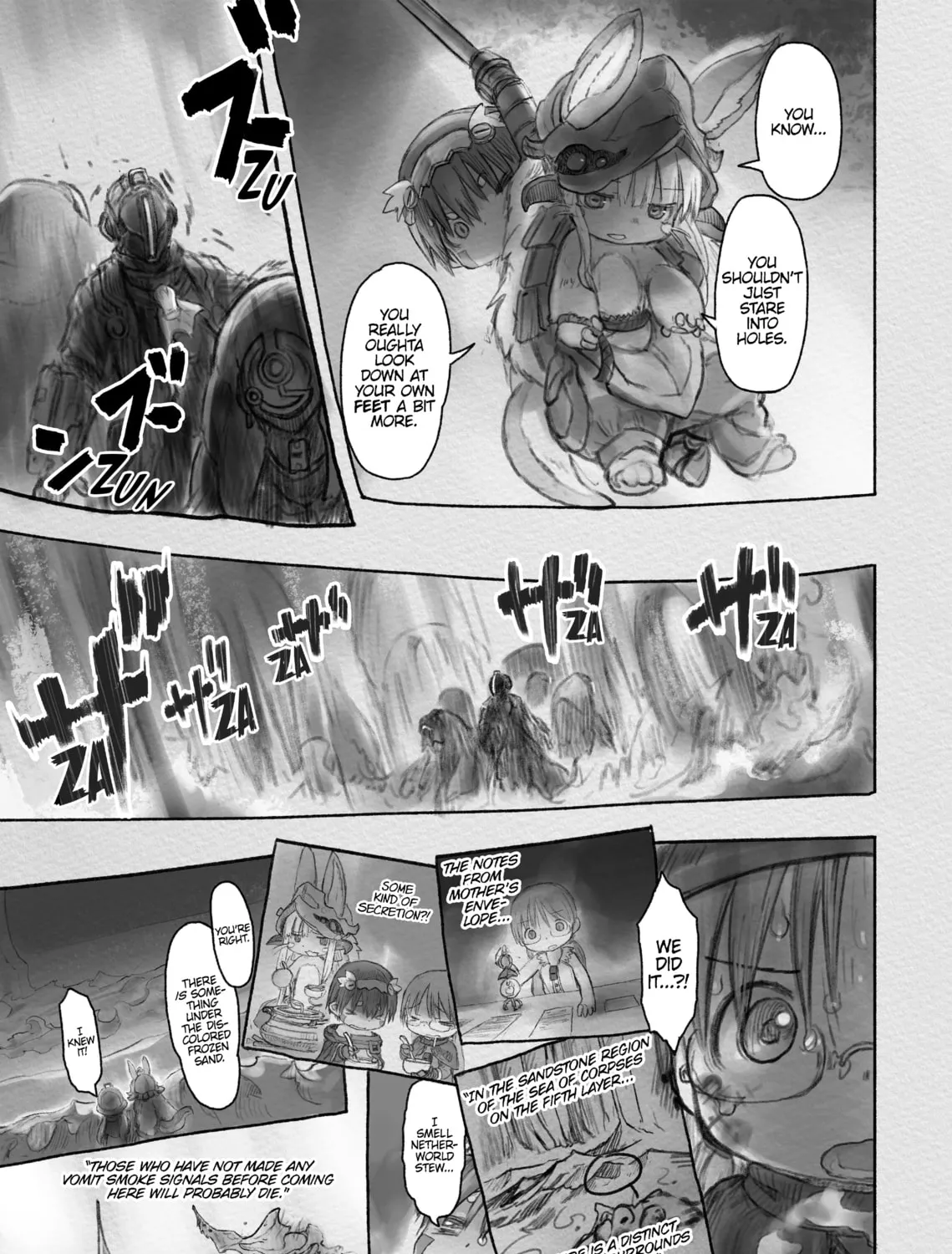 Read Made in Abyss chapter 31 image 32 on Lezhin