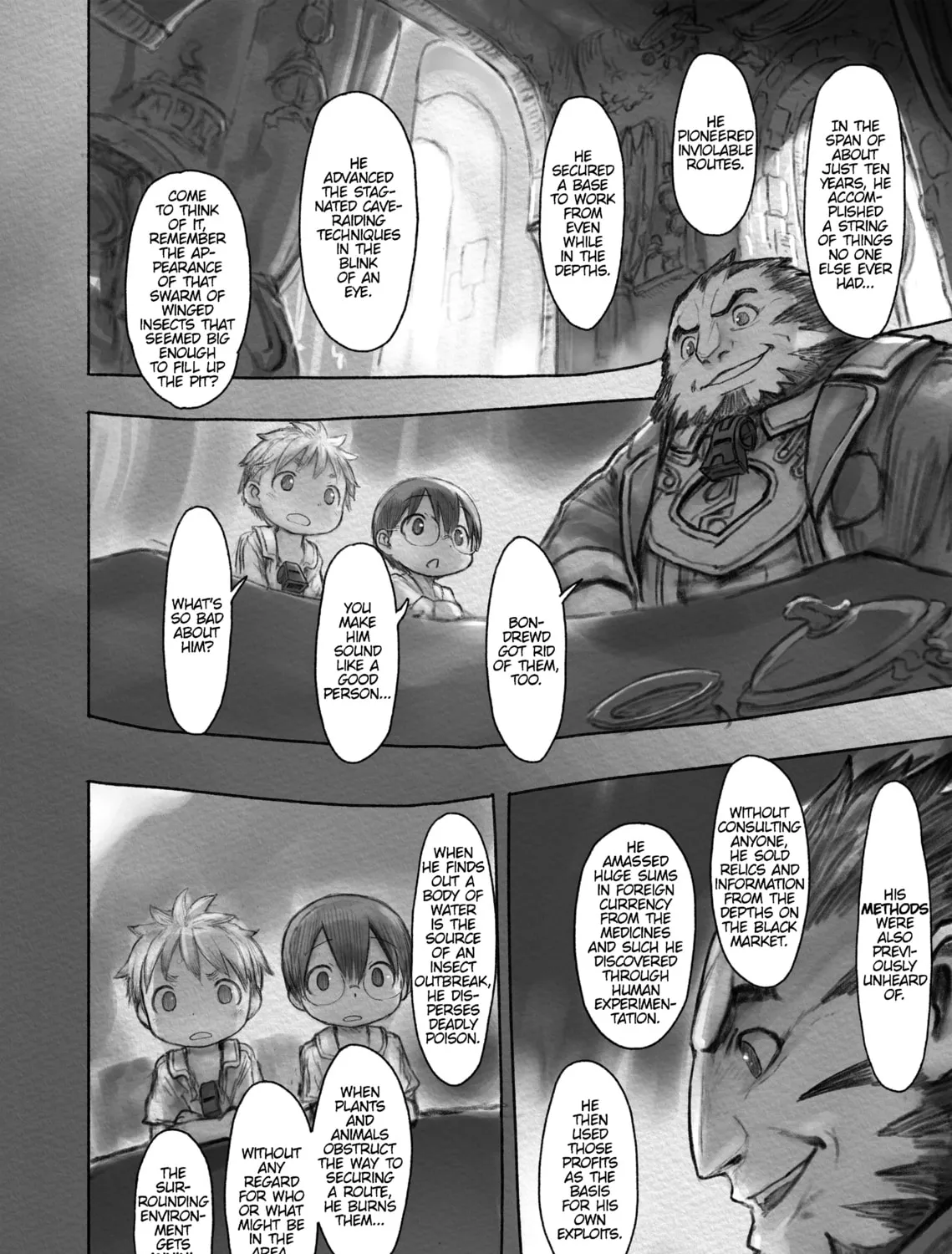 Read Made in Abyss chapter 32 image 6 on Lezhin