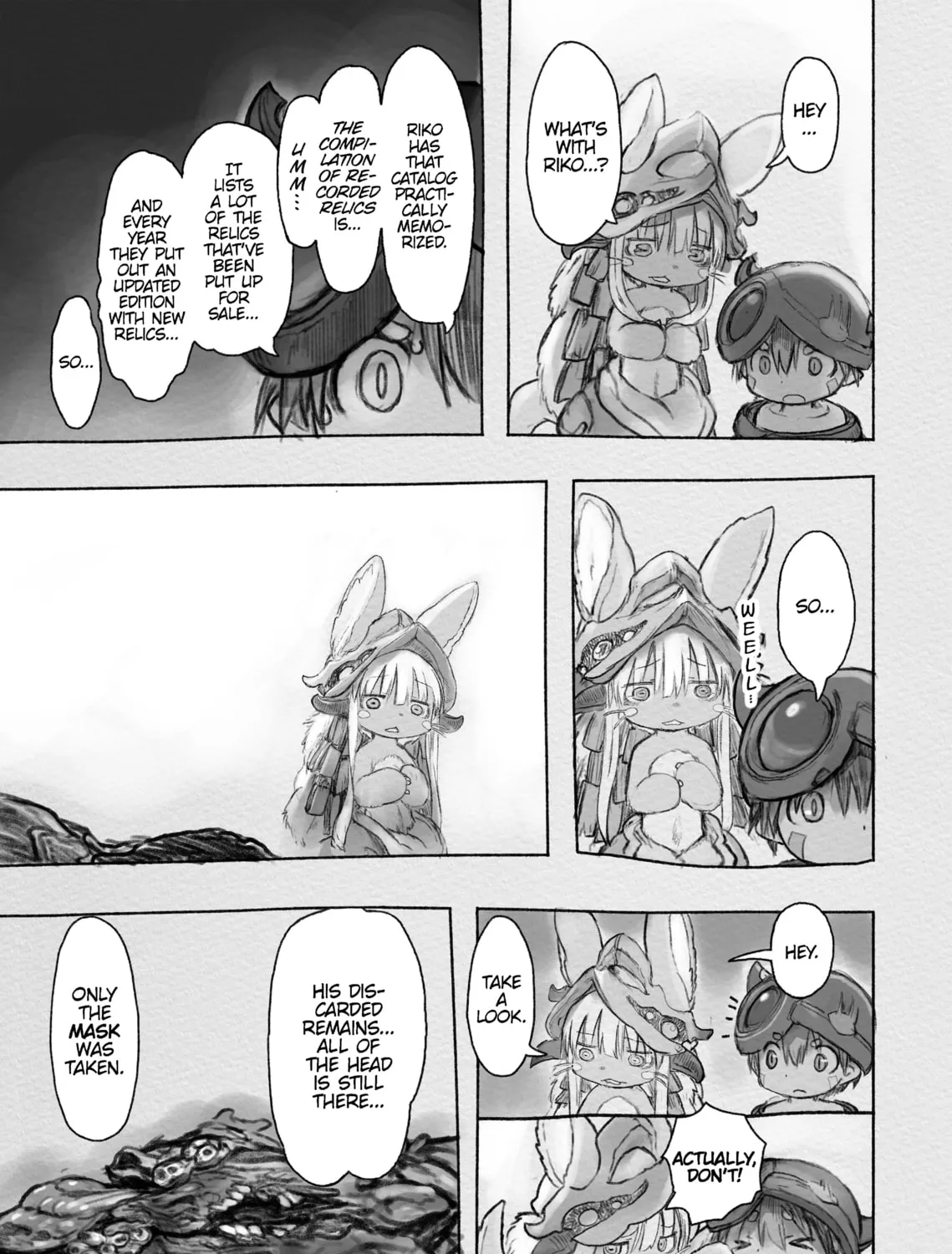 Read Made in Abyss chapter 33 image 24 on Lezhin