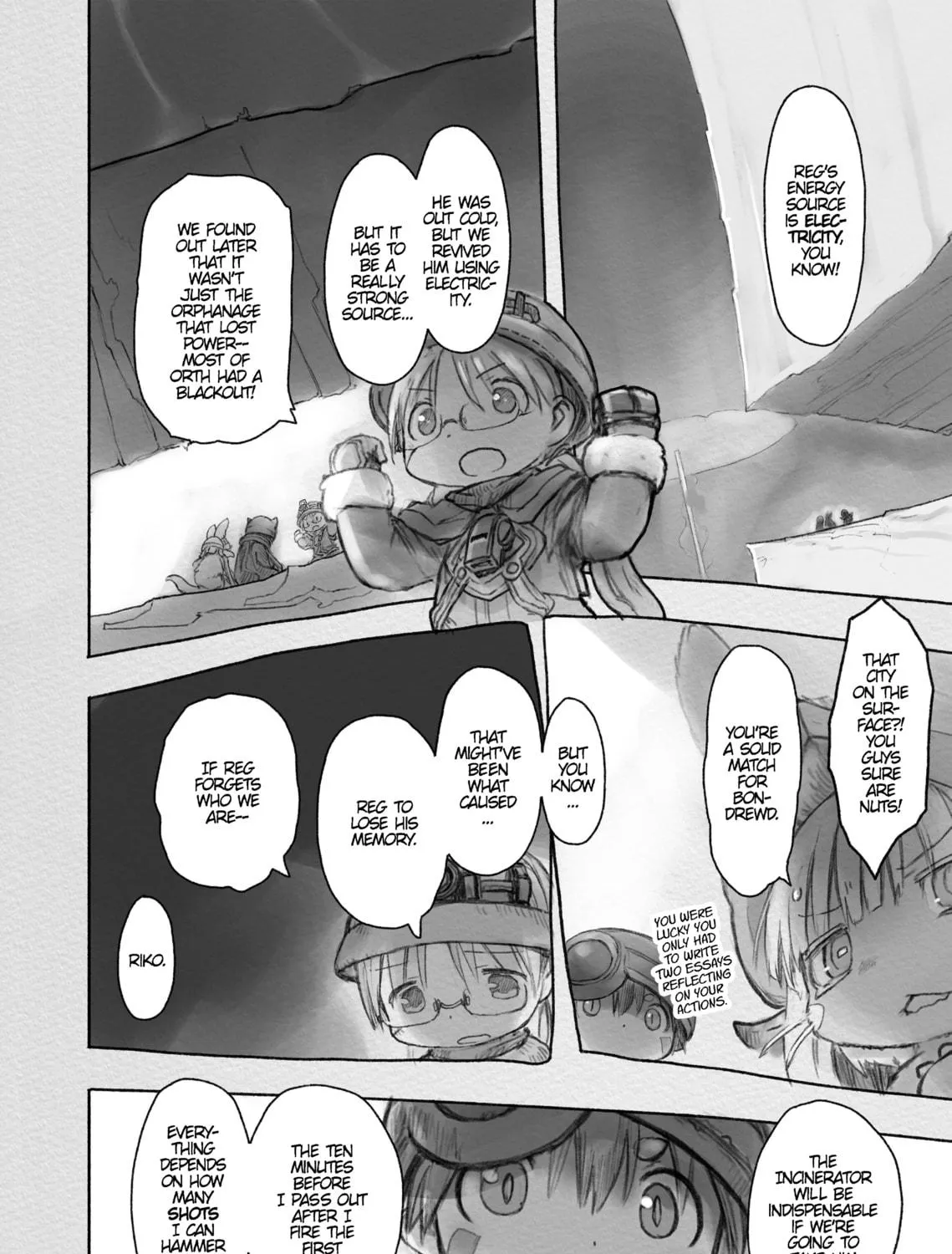 Read Made in Abyss chapter 33 image 34 on Lezhin