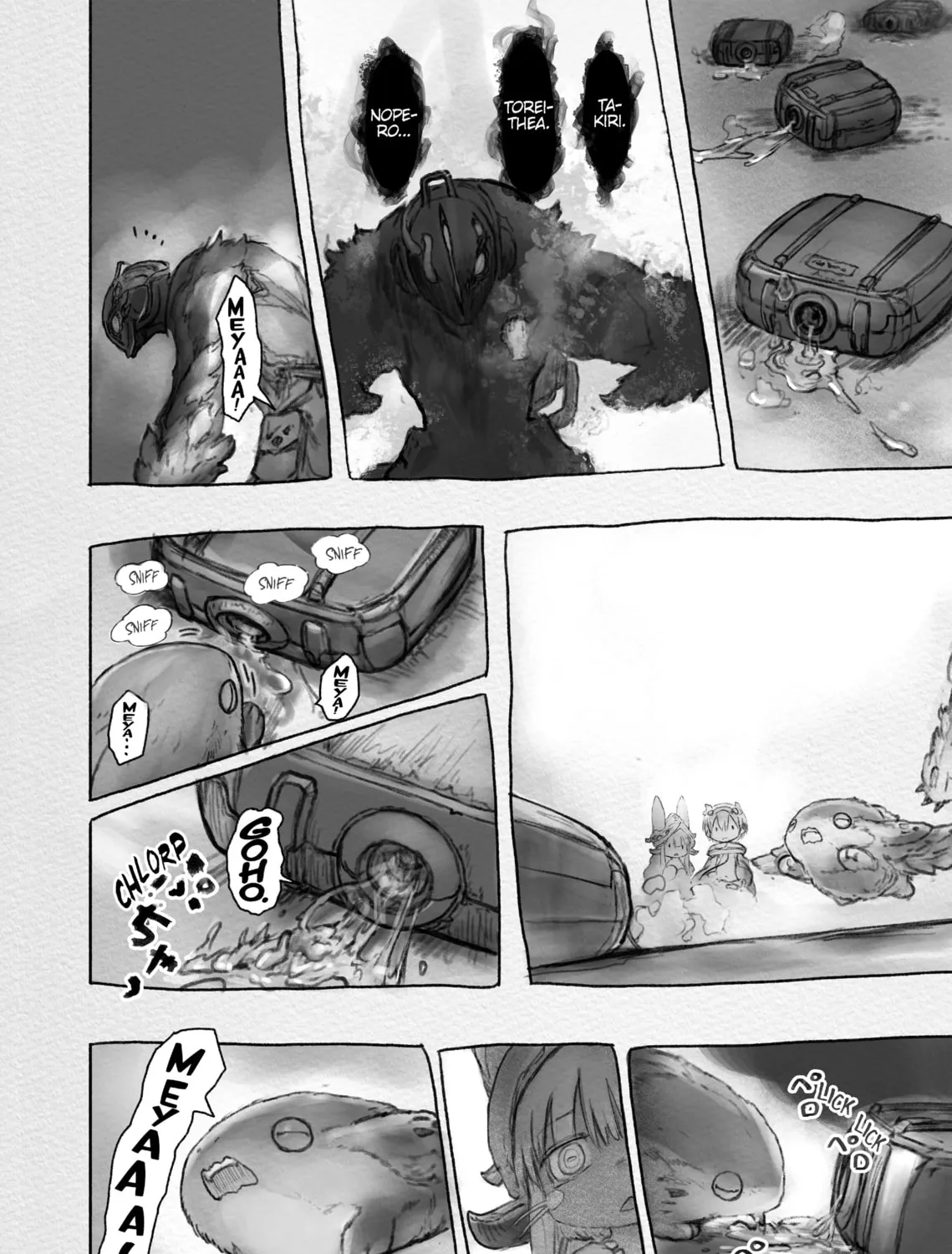 Read Made in Abyss chapter 36 image 44 on Lezhin