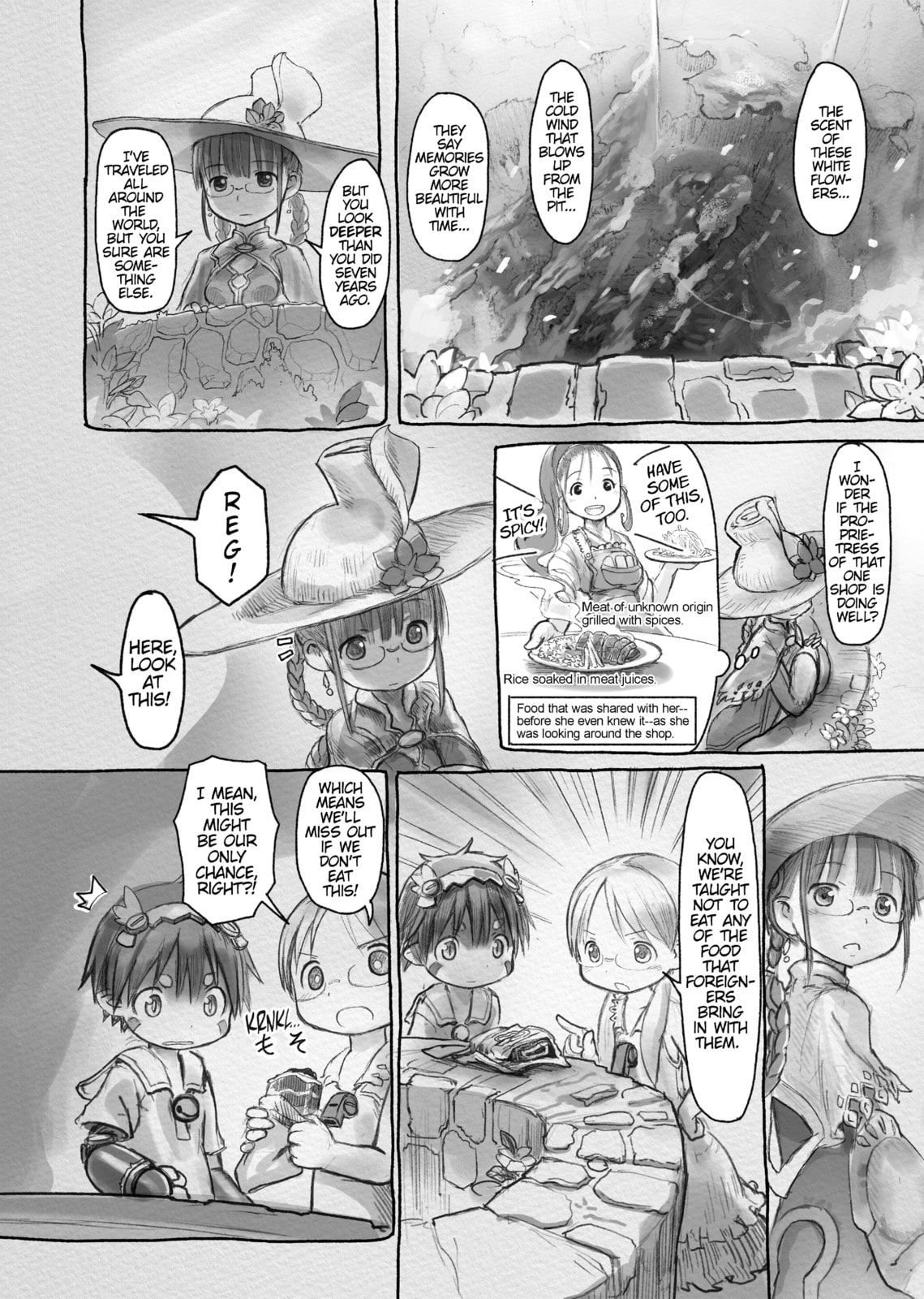 Read Made in Abyss chapter 38.1 image 8 on Lezhin