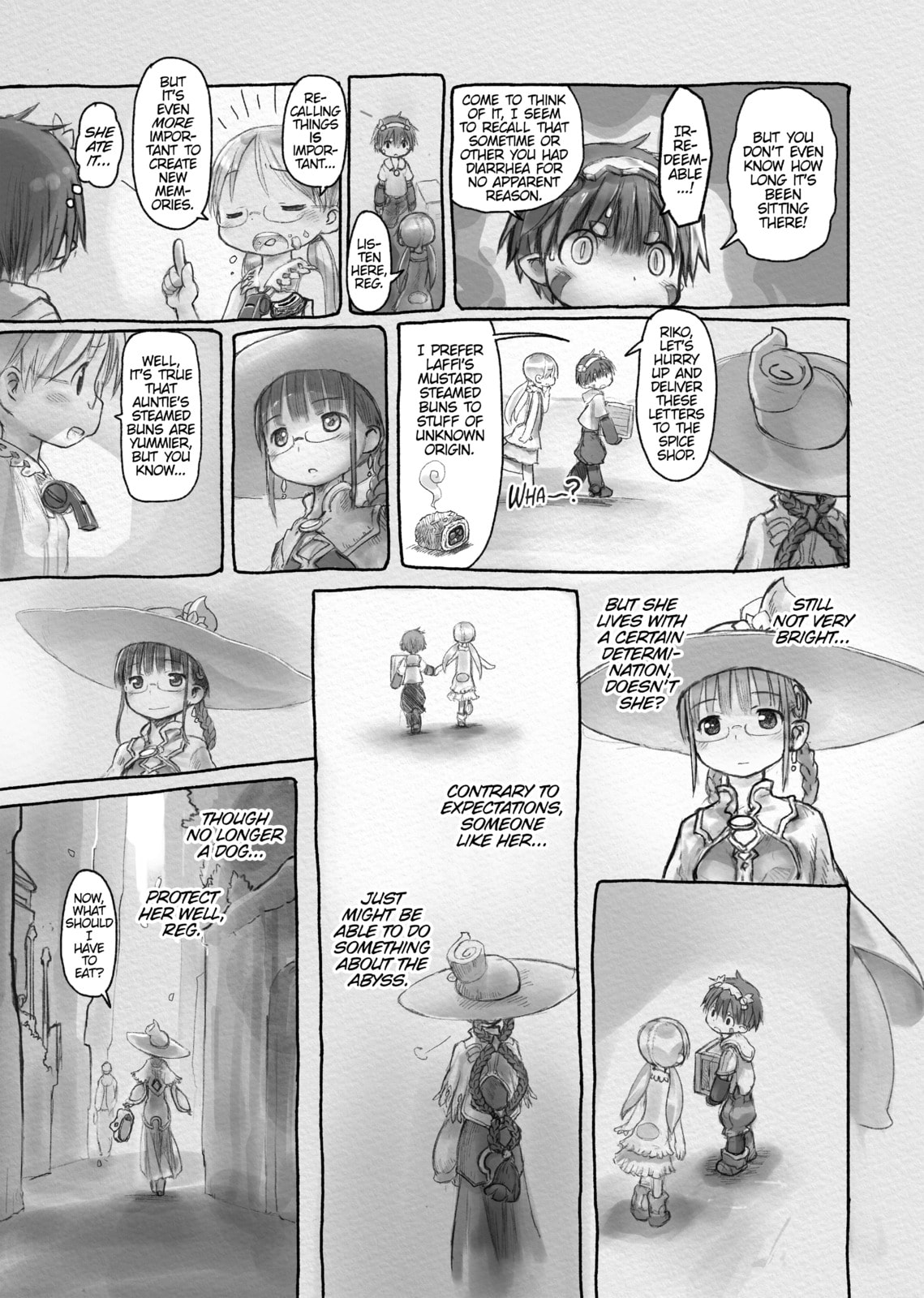 Read Made in Abyss chapter 38.1 image 9 on Lezhin