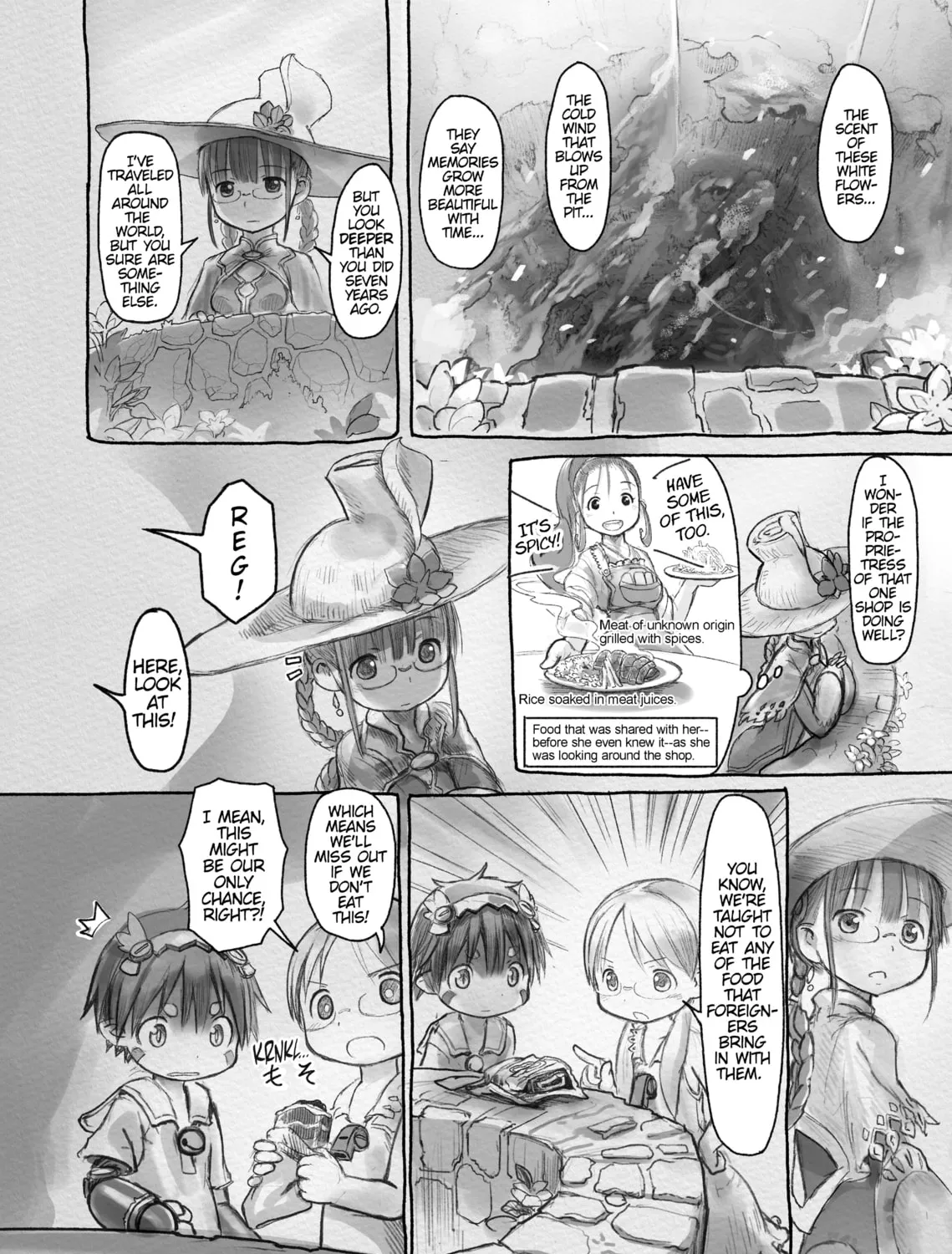 Read Made in Abyss chapter 38.5 image 6 on Lezhin