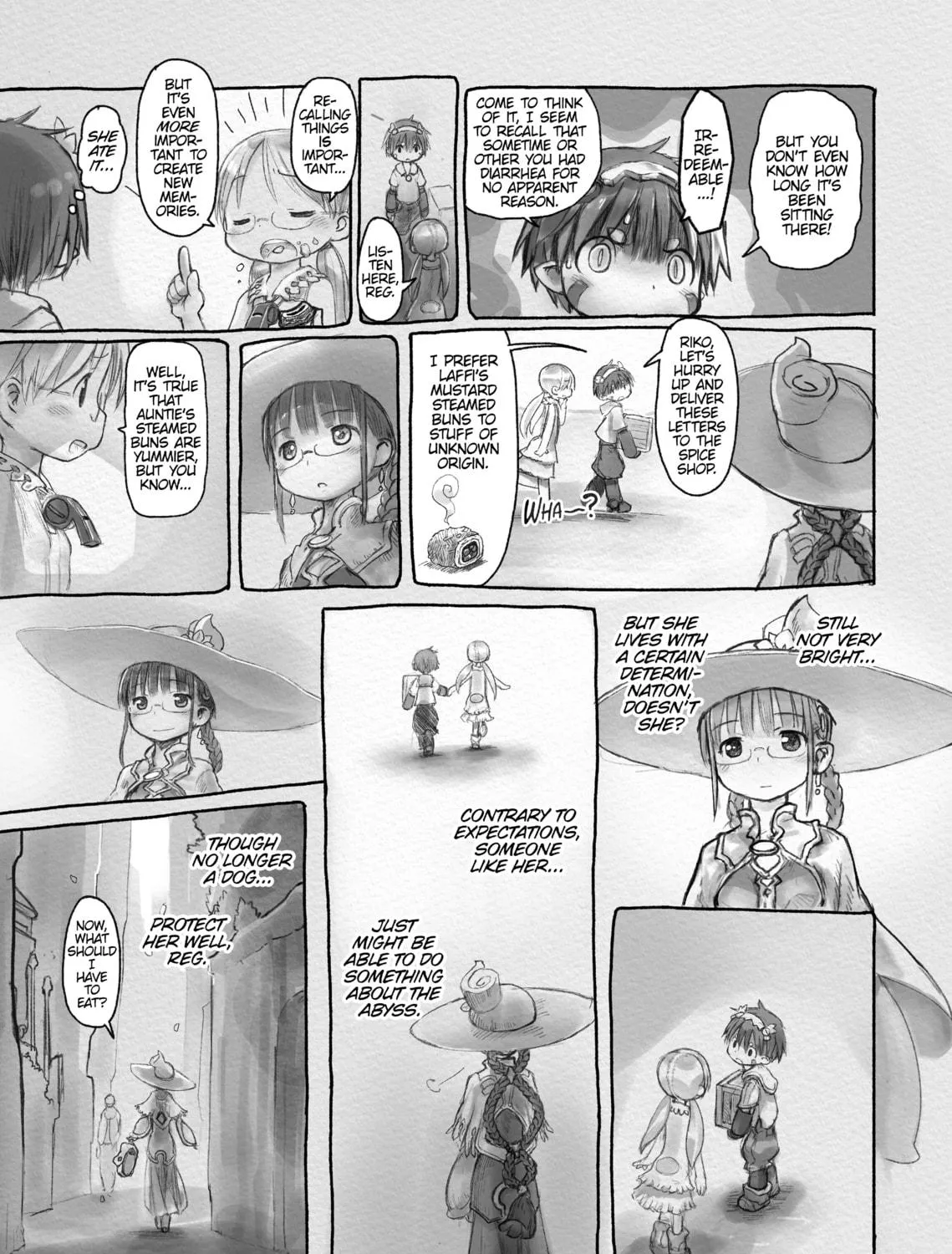 Read Made in Abyss chapter 38.5 image 8 on Lezhin