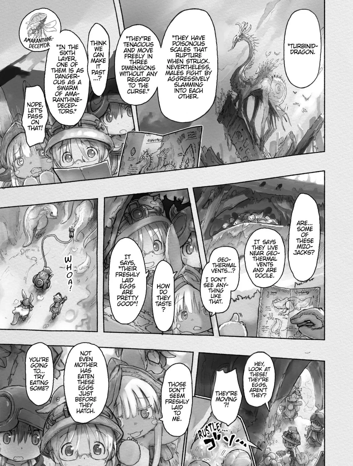 Read Made in Abyss chapter 39 image 40 on Lezhin