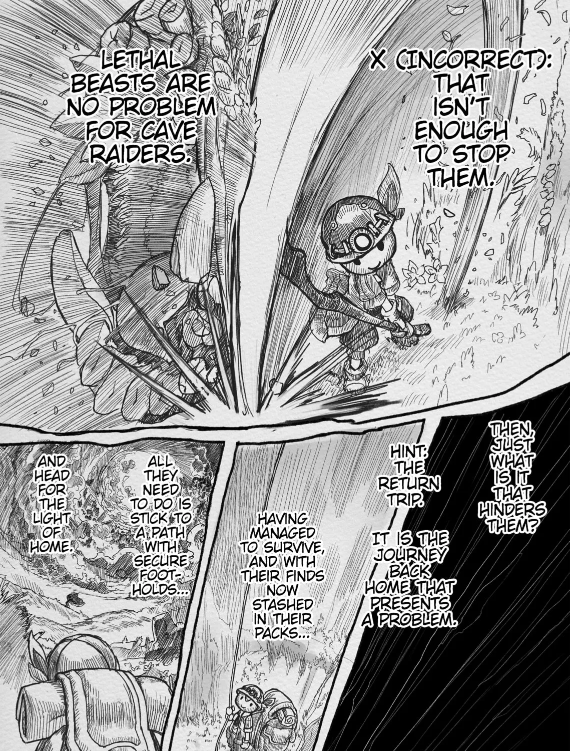 Read Made in Abyss chapter 4 image 2 on Lezhin