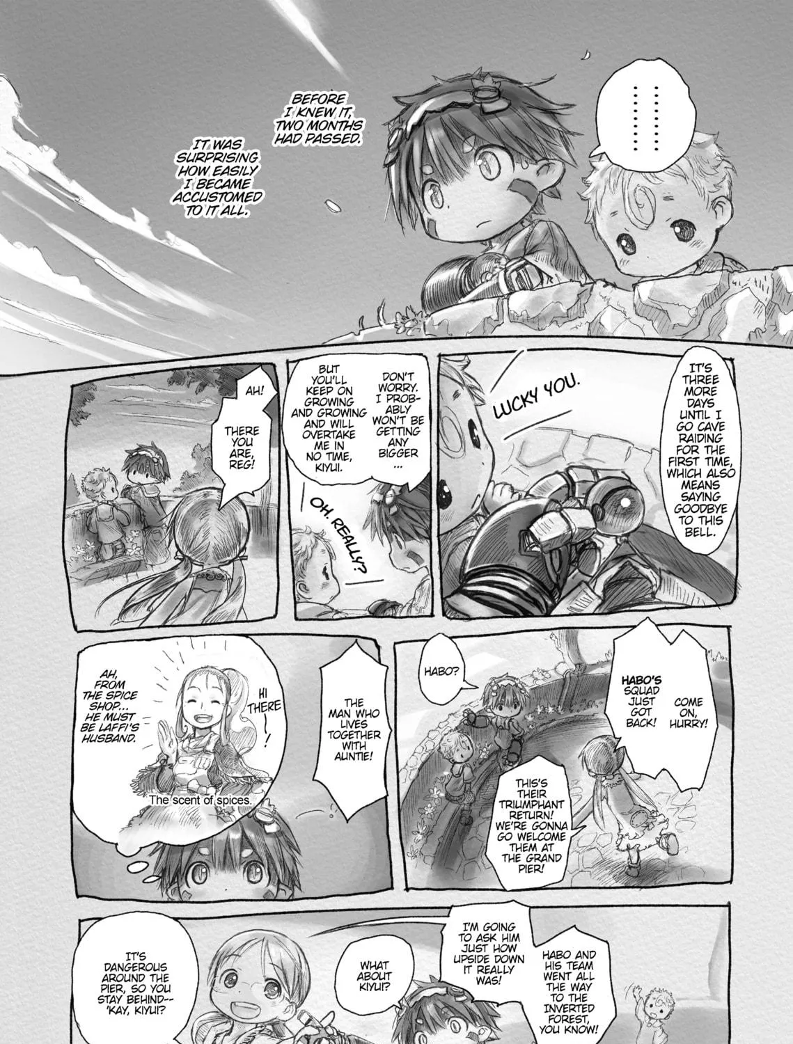 Read Made in Abyss chapter 4 image 34 on Lezhin