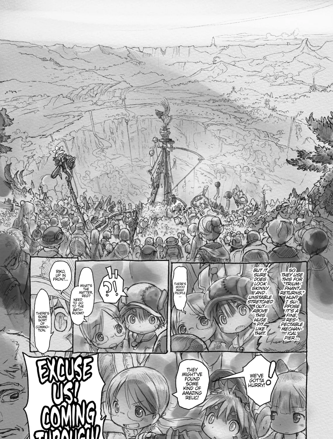 Read Made in Abyss chapter 4 image 36 on Lezhin