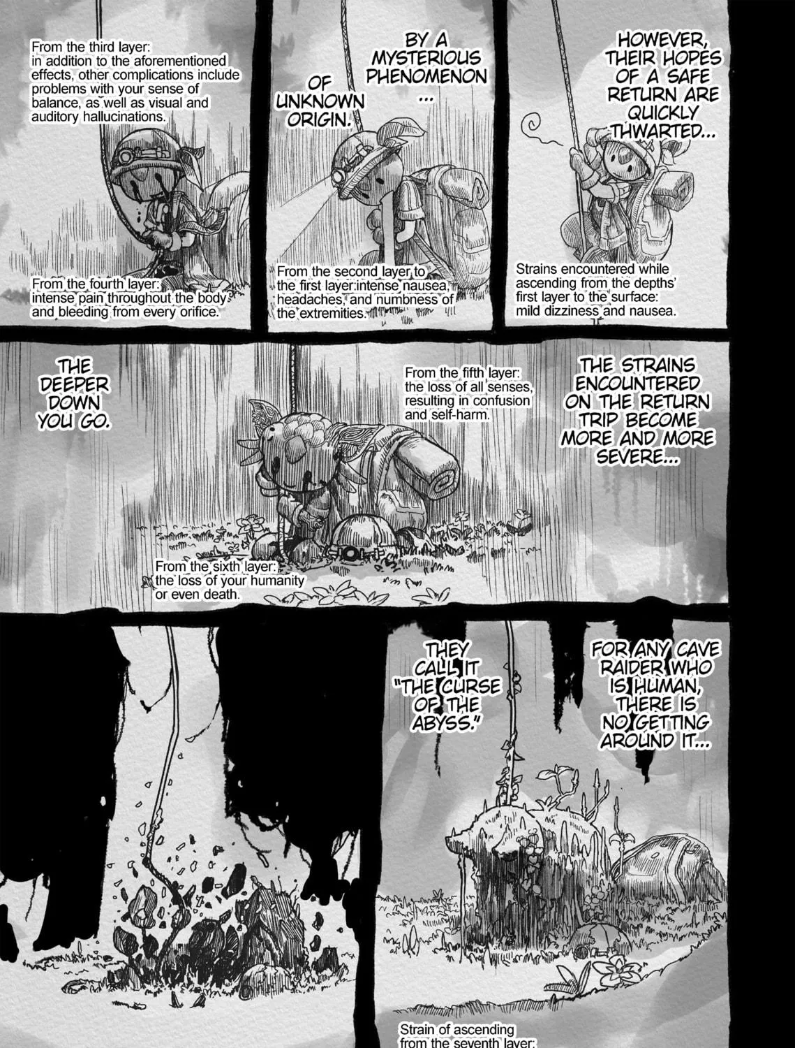 Read Made in Abyss chapter 4 image 4 on Lezhin