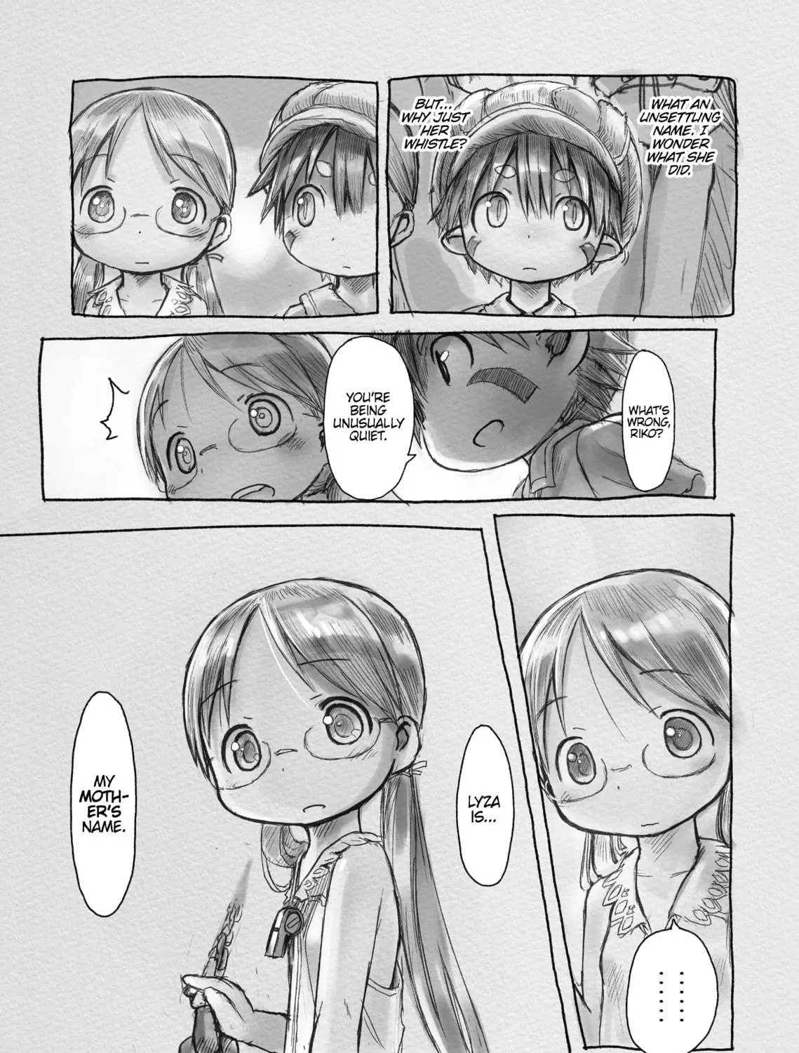Read Made in Abyss chapter 4 image 40 on Lezhin
