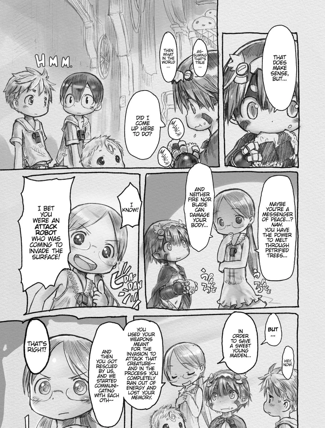 Read Made in Abyss chapter 4 image 8 on Lezhin