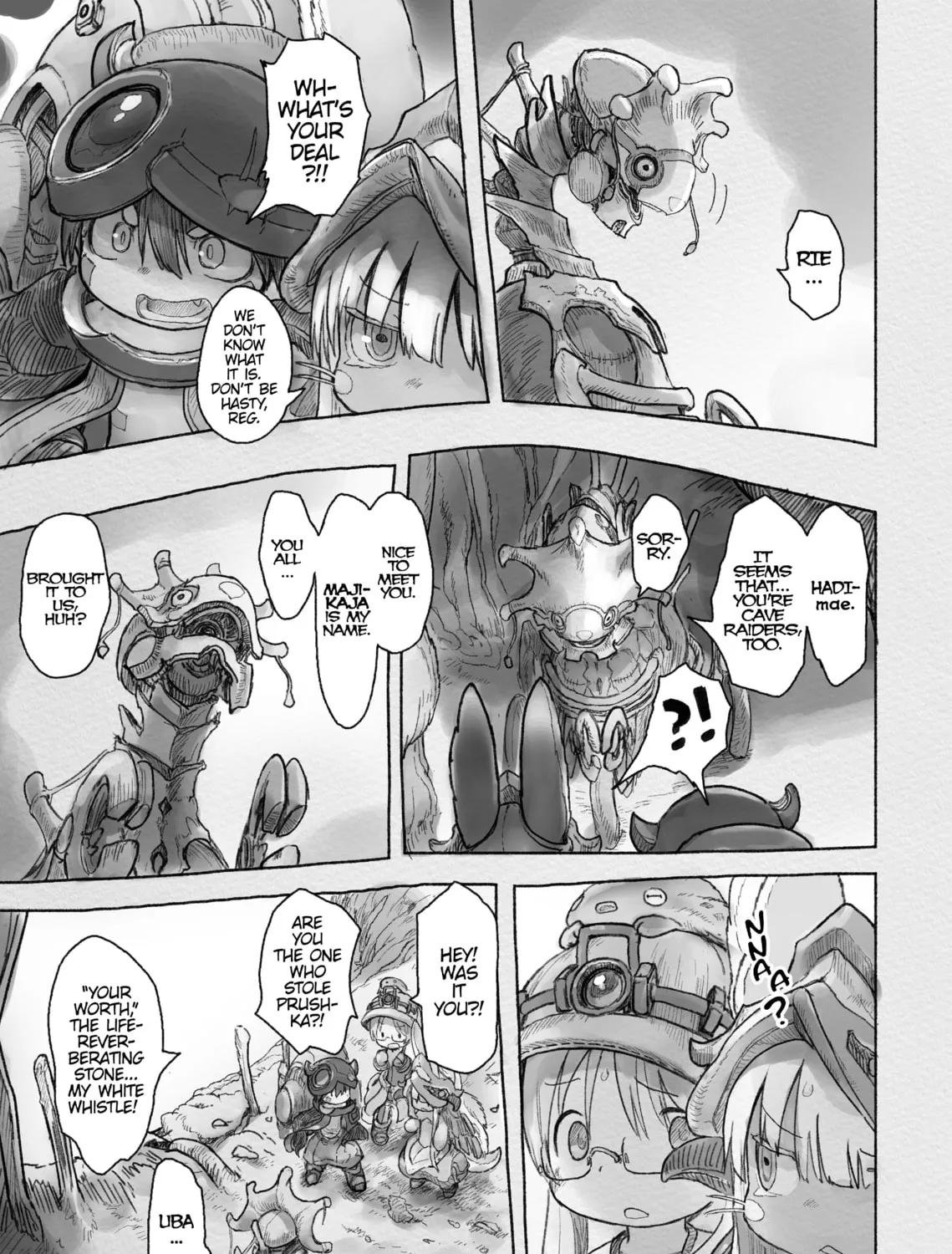 Read Made in Abyss chapter 40 image 20 on Lezhin