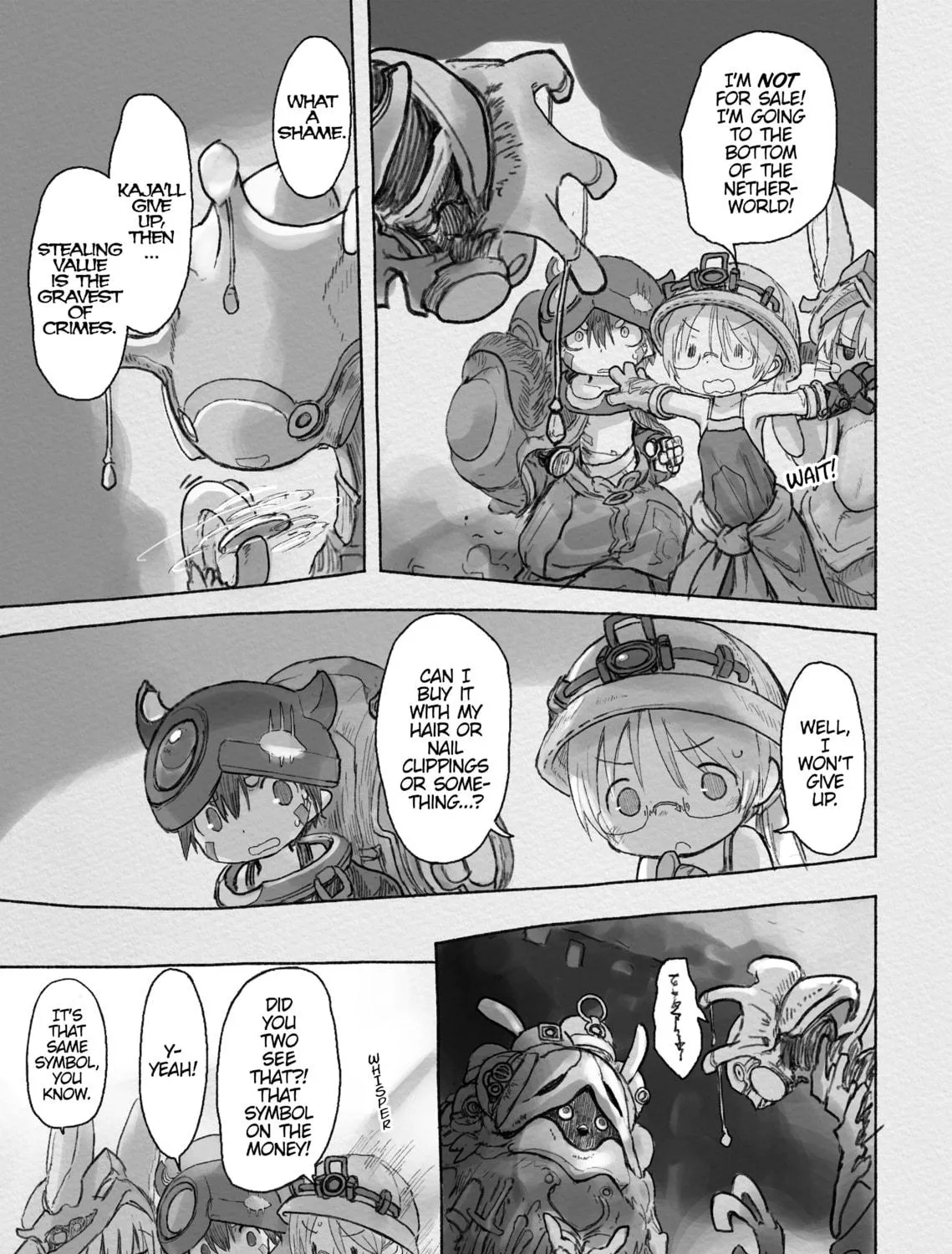Read Made in Abyss chapter 40 image 40 on Lezhin